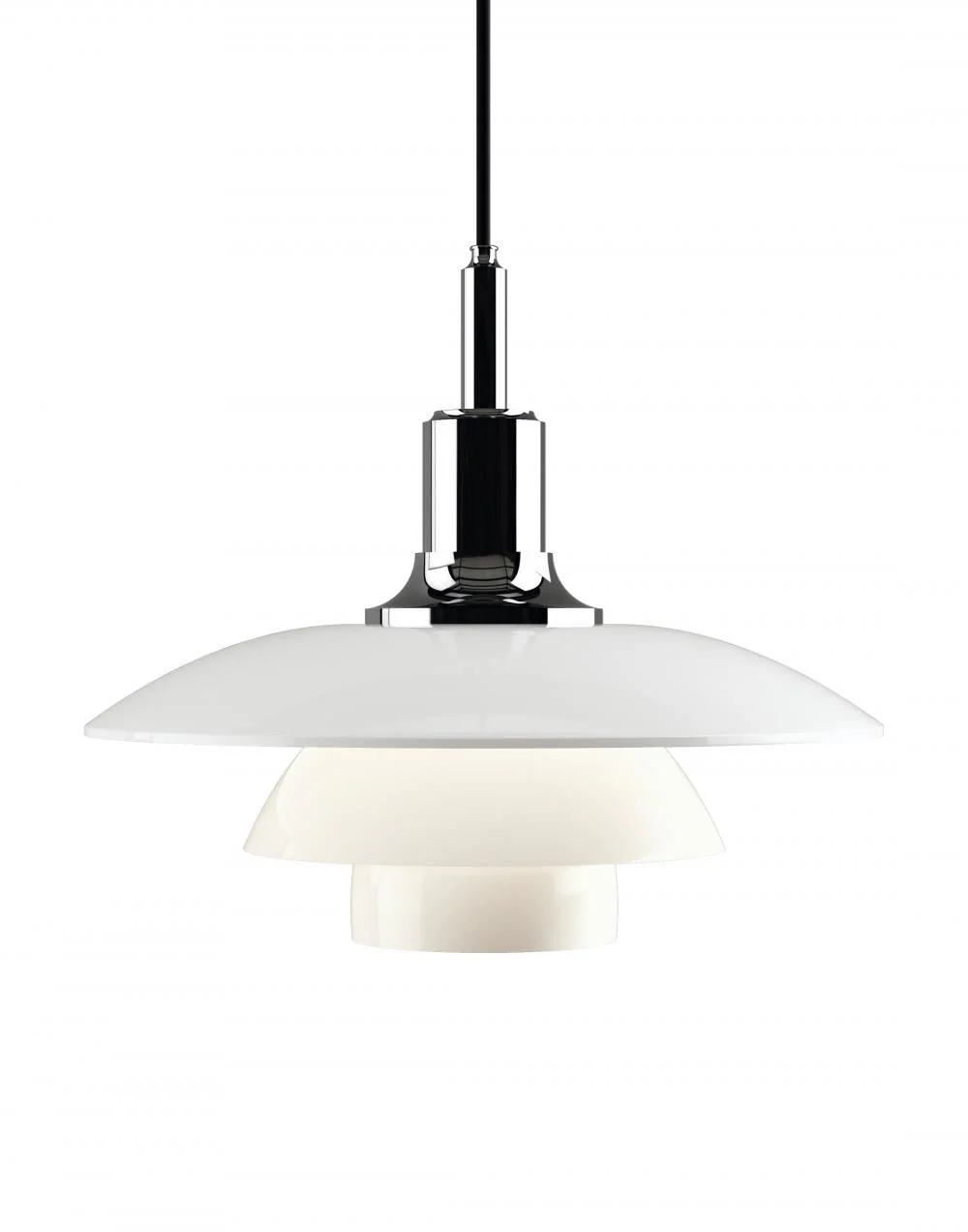 Louis Poulsen PH 3 1/2 Glass Pendant Light - Image 4