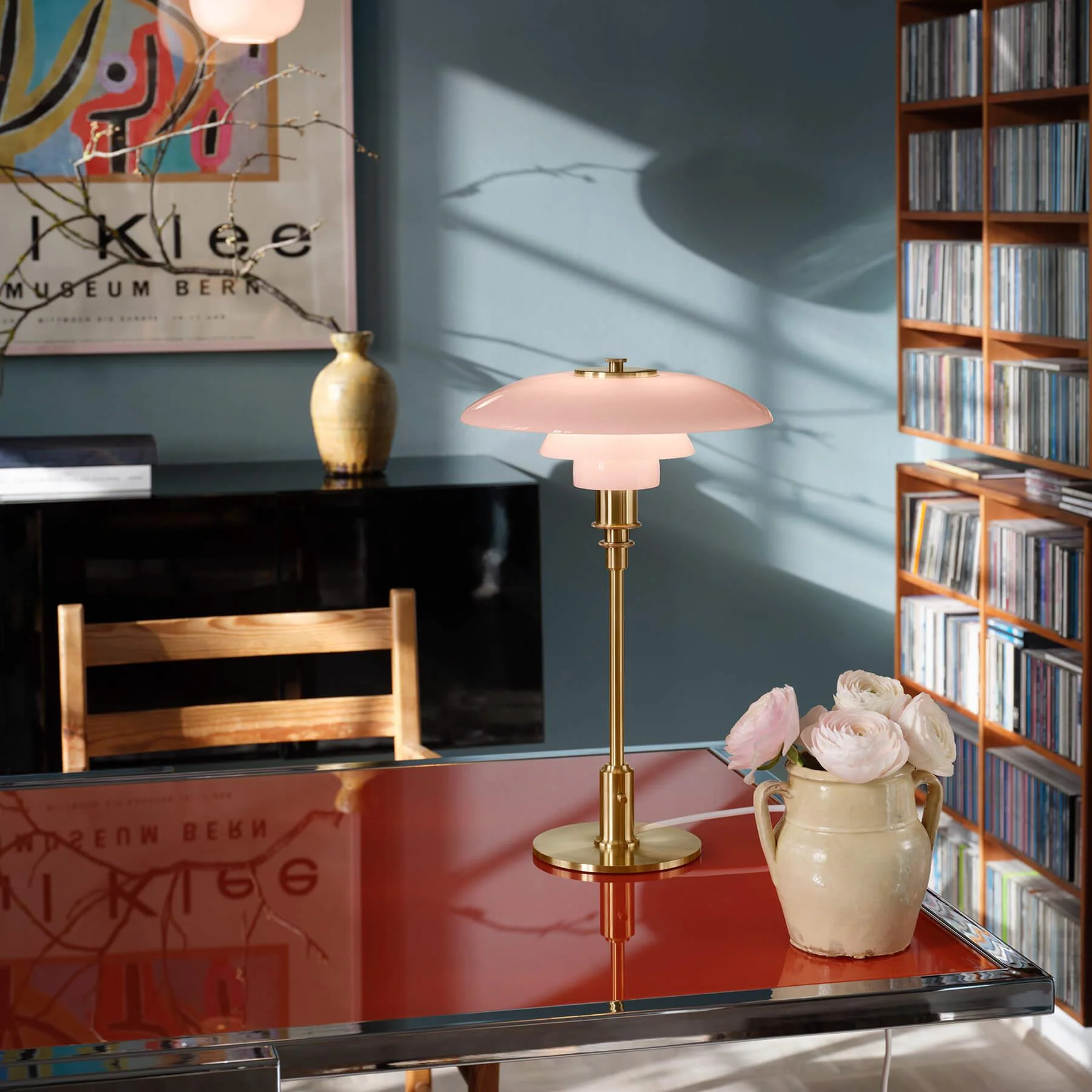 Louis Poulsen PH 3/2 Table Lamp - Pale Rose - Image 4