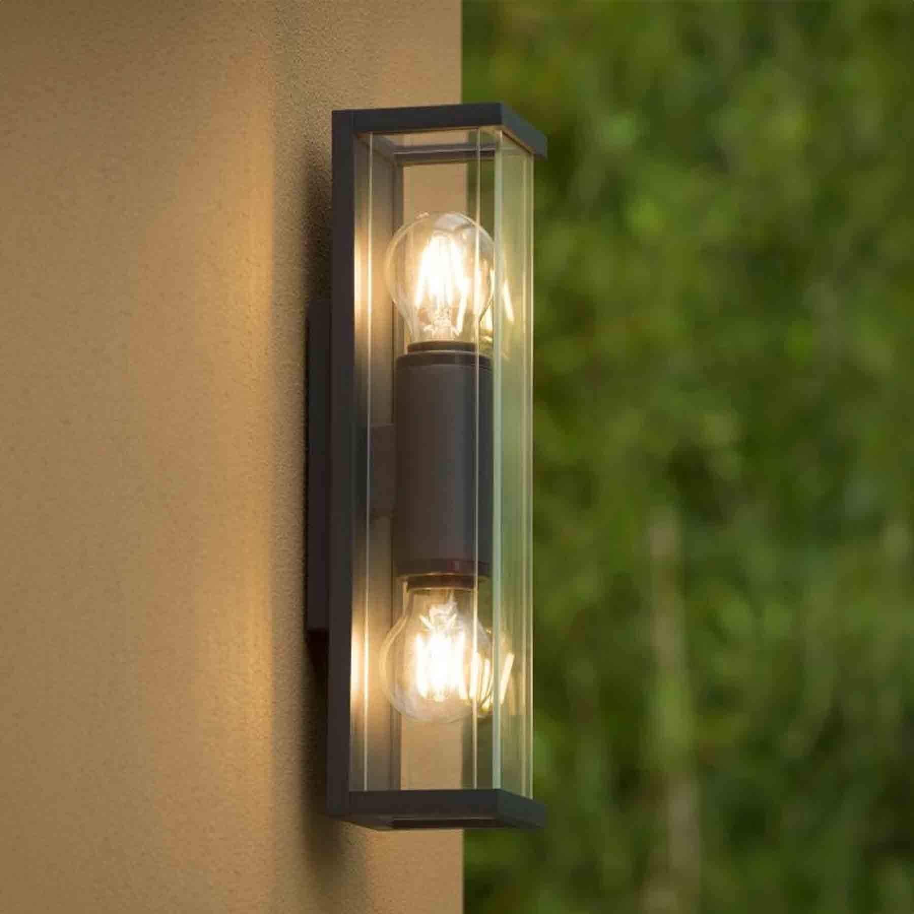 Lucide Claire Outdoor Wall Light - Double - Image 4