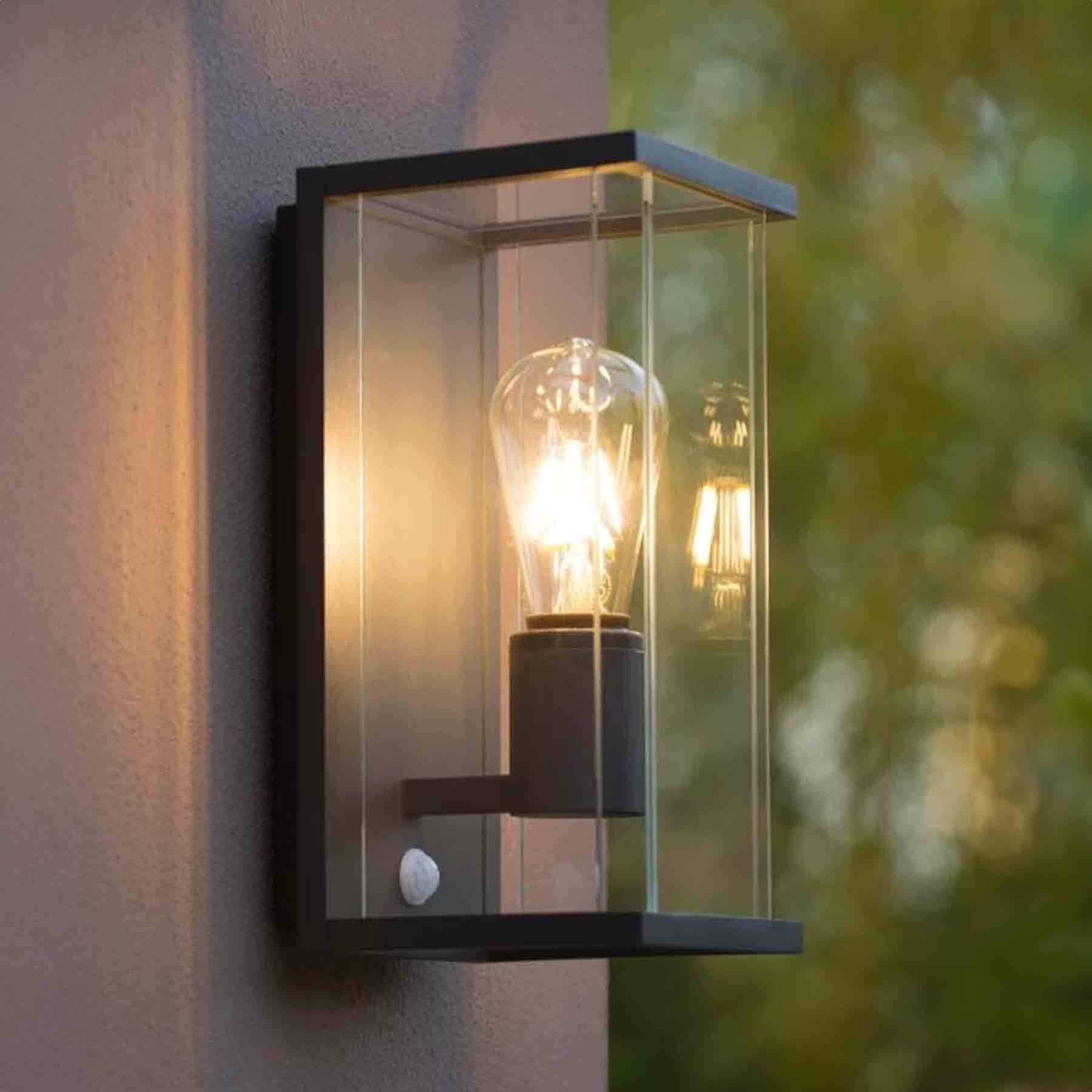 Lucide Claire Outdoor Wall Light with Motion Sensor - Image 4