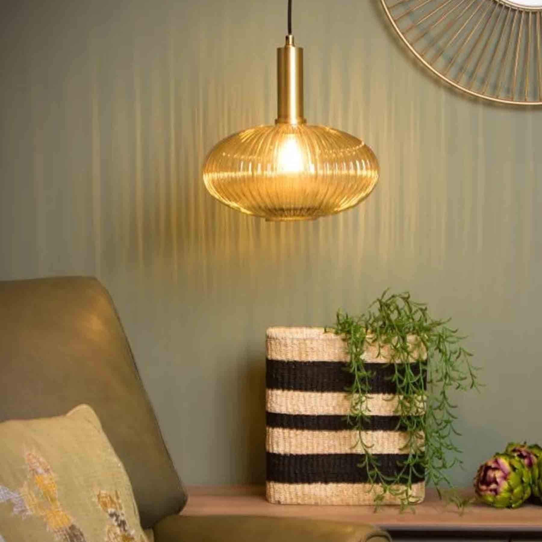 Outlet Lucide Maloto Saucer Pendant Light - Image 3