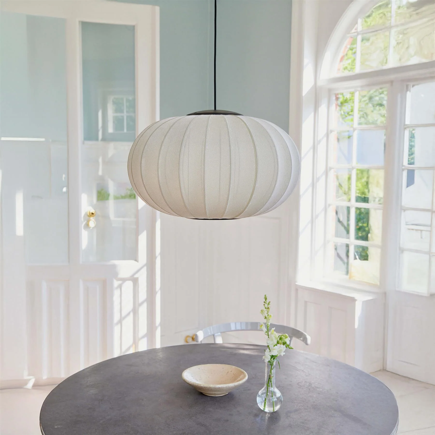 Made by Hand Knit-Wit LED Oval Pendant Light - Image 4