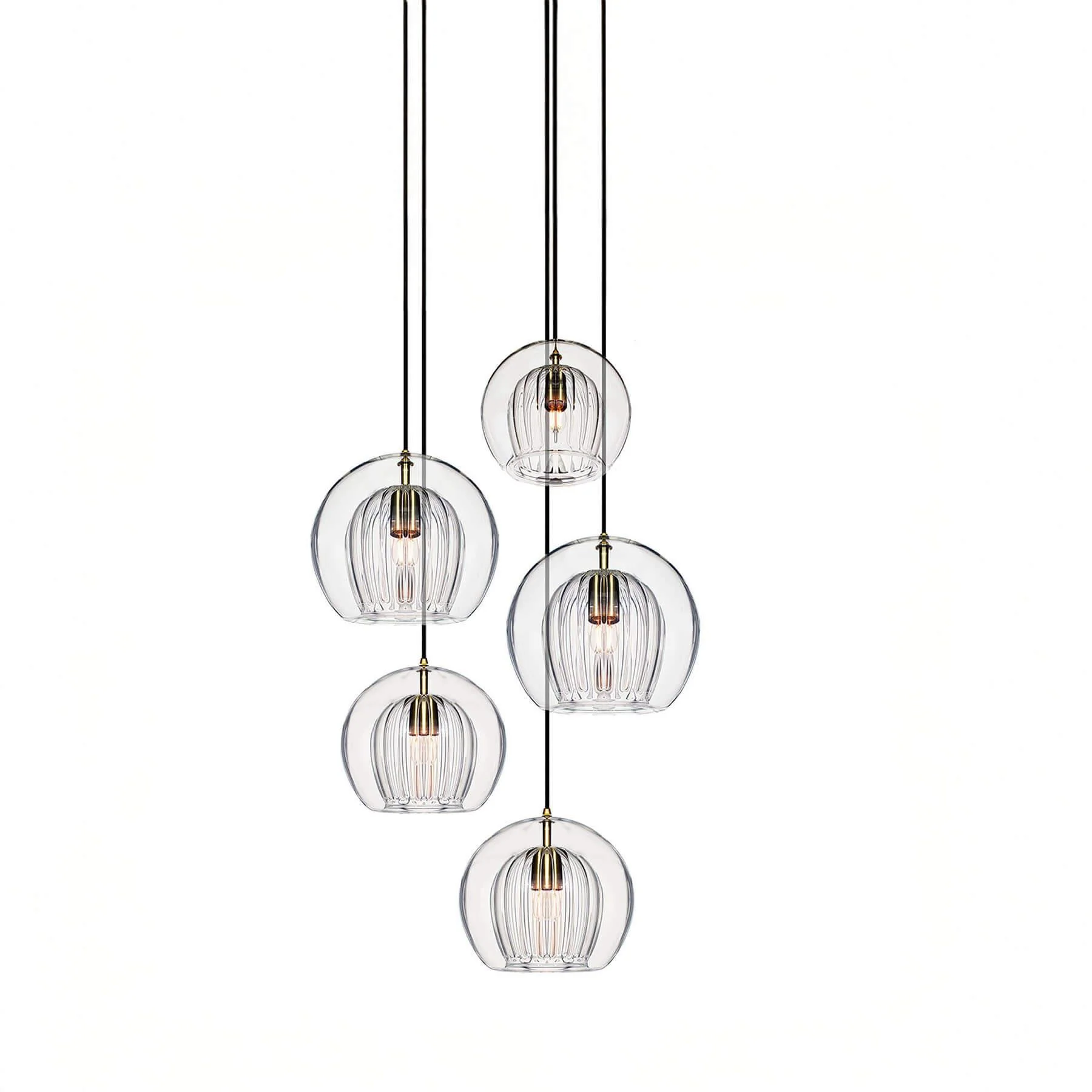 Marc Wood Pleated Crystal Cluster - Image 4