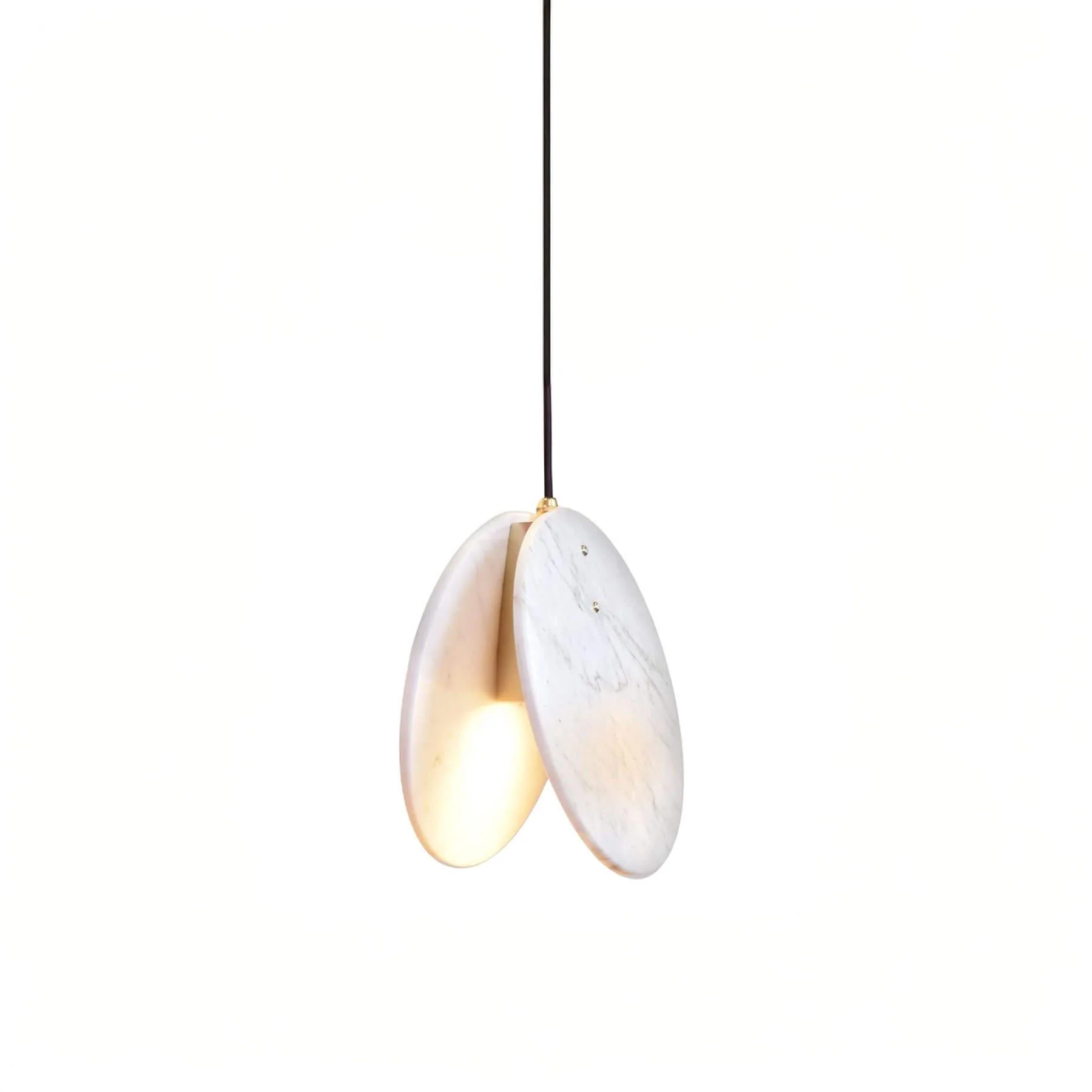 Marc Wood Shell Pendant - Image 2
