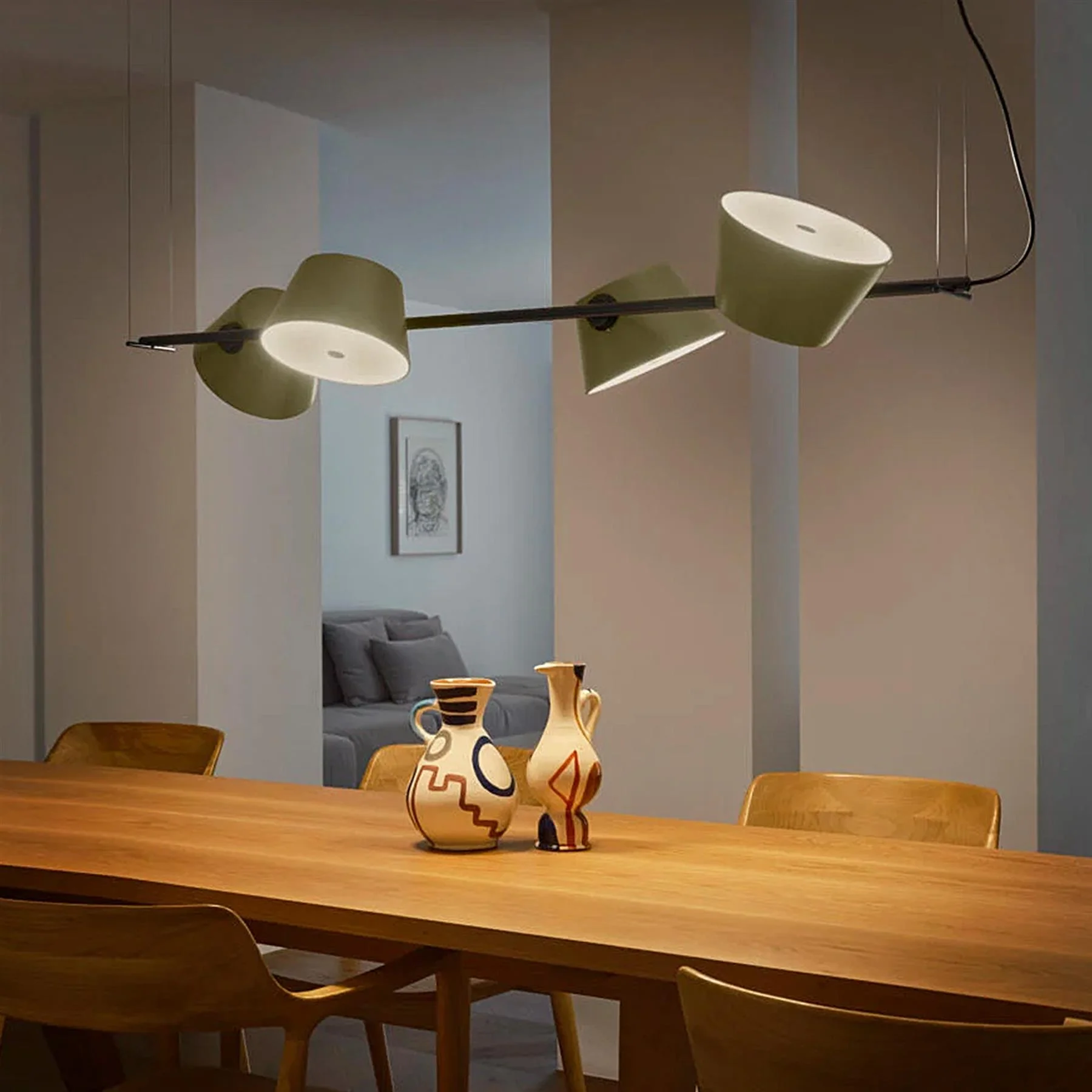 Marset Tam Tam 4 Linear Pendant Light - Image 3