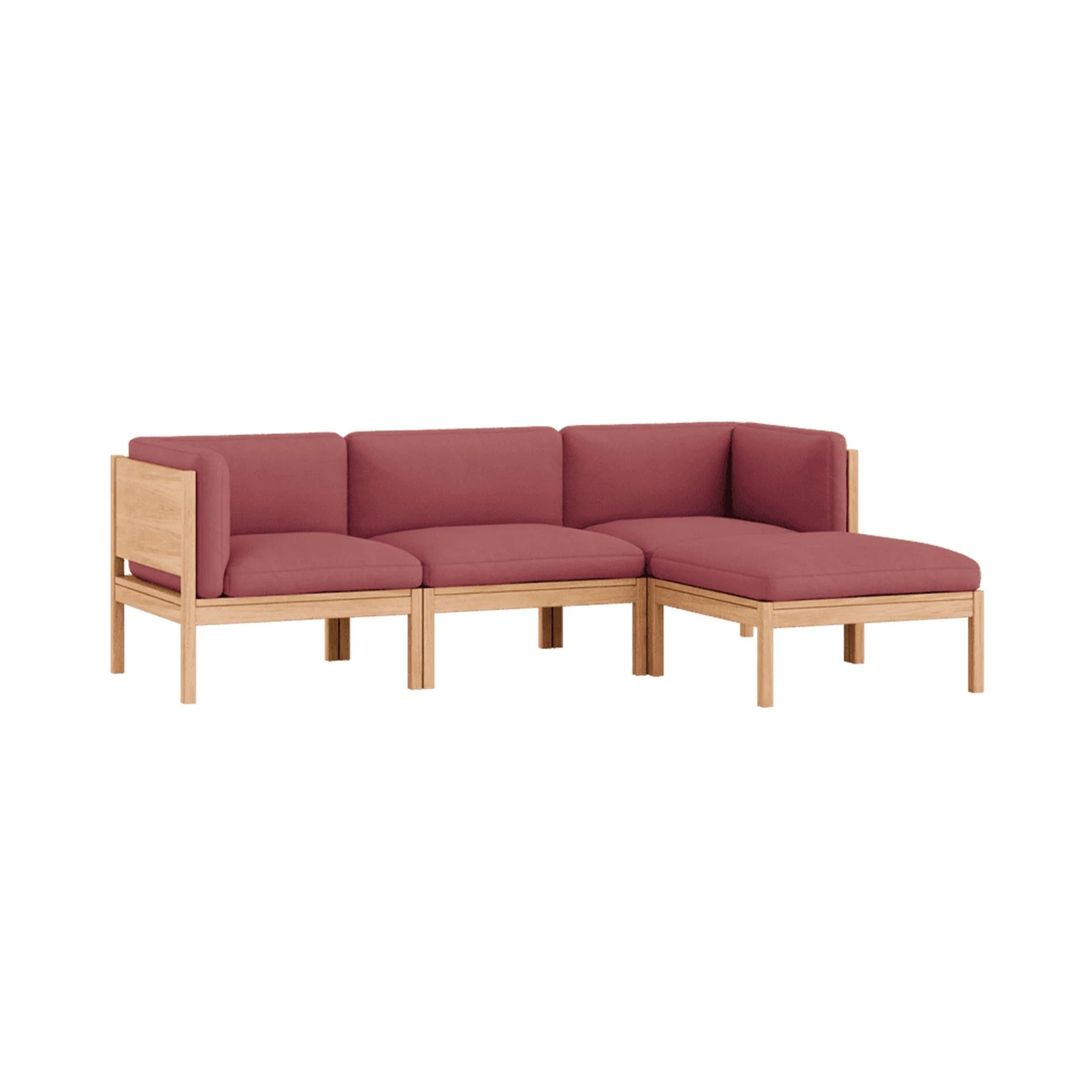 MOEBE Modular 3 Seater Sofa Set with Chaise - Image 26
