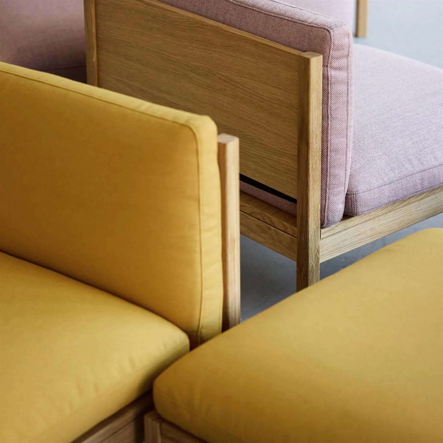 MOEBE Modular 3 Seater Sofa Set with Chaise - Image 5