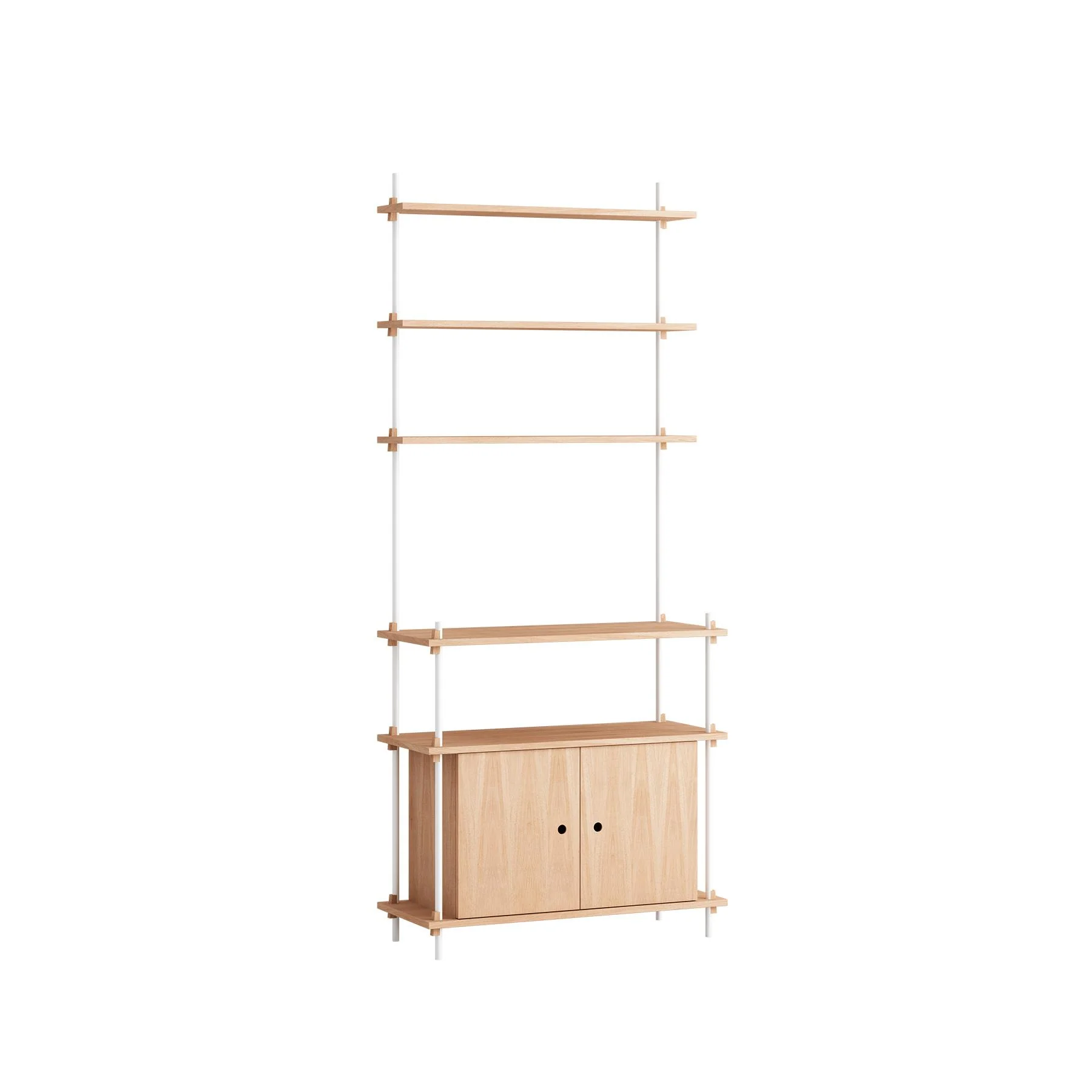 MOEBE Single Shelving System with Cabinet - Image 5
