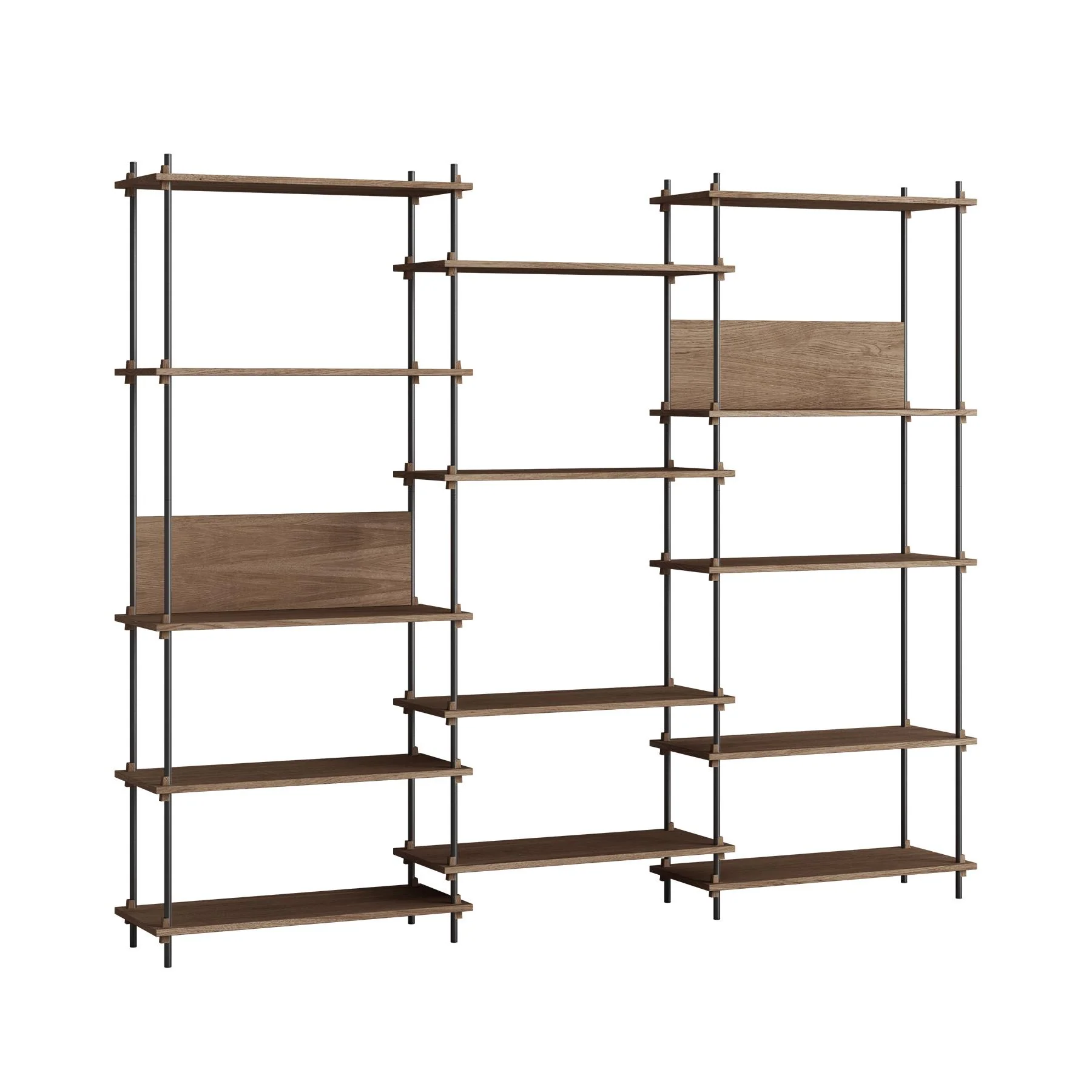 MOEBE Triple Shelving System with 2 L Shelves - Image 9