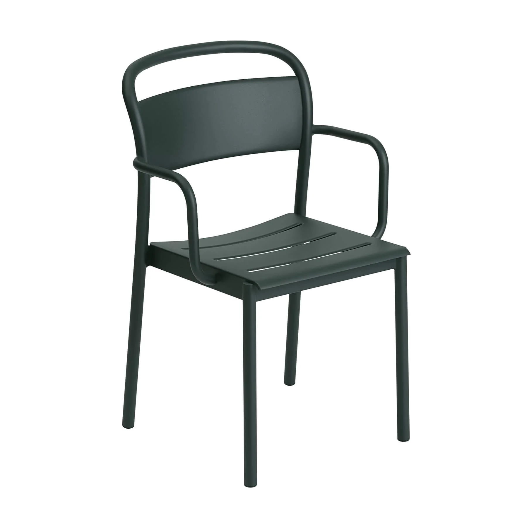 Muuto Linear Steel Side Garden Armchair - Image 7