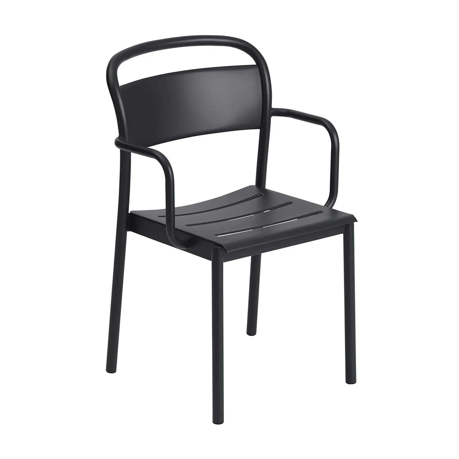 Muuto Linear Steel Side Garden Armchair - Image 9