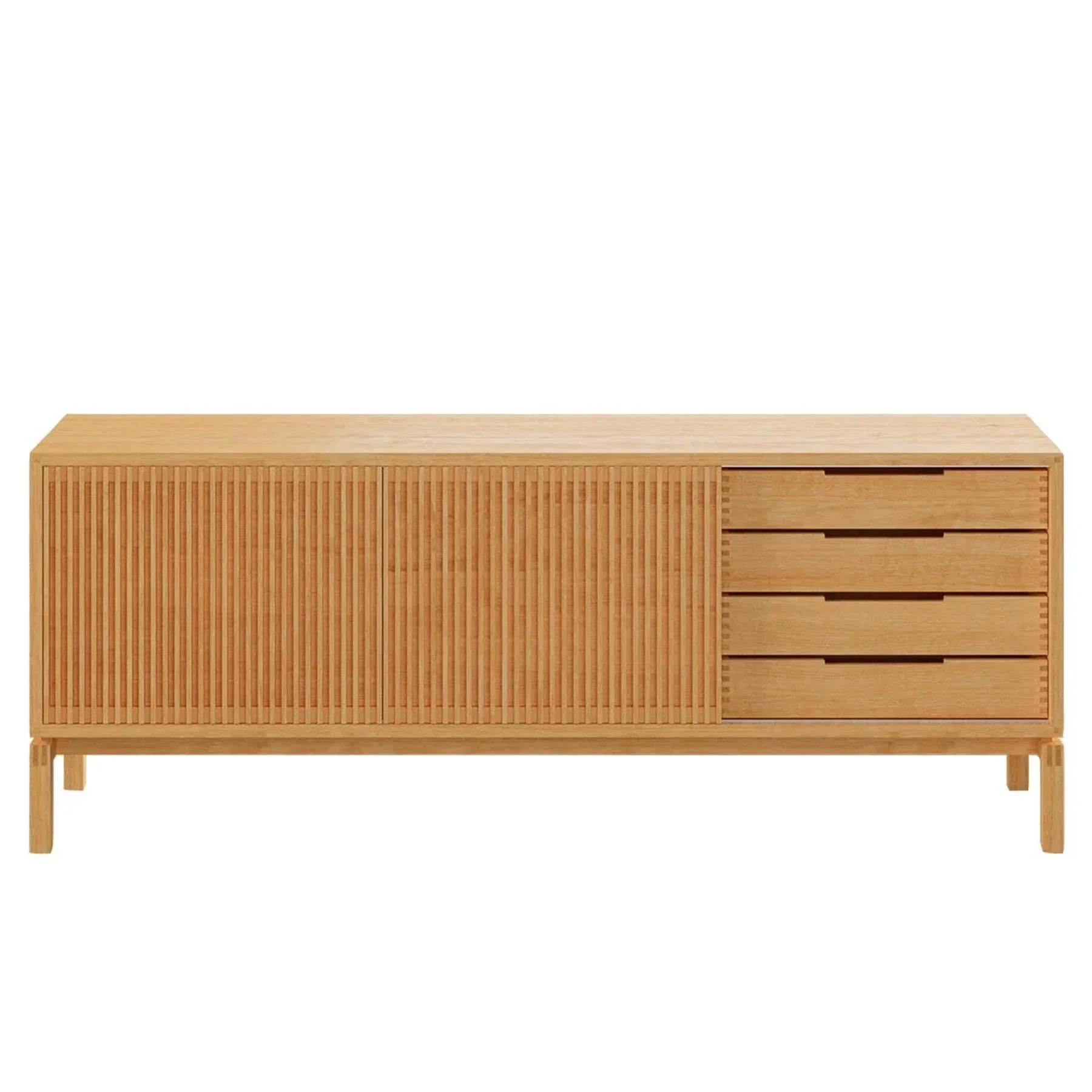 Naver Collection Slatted Sideboard Oiled Oak AK2060 - Image 2