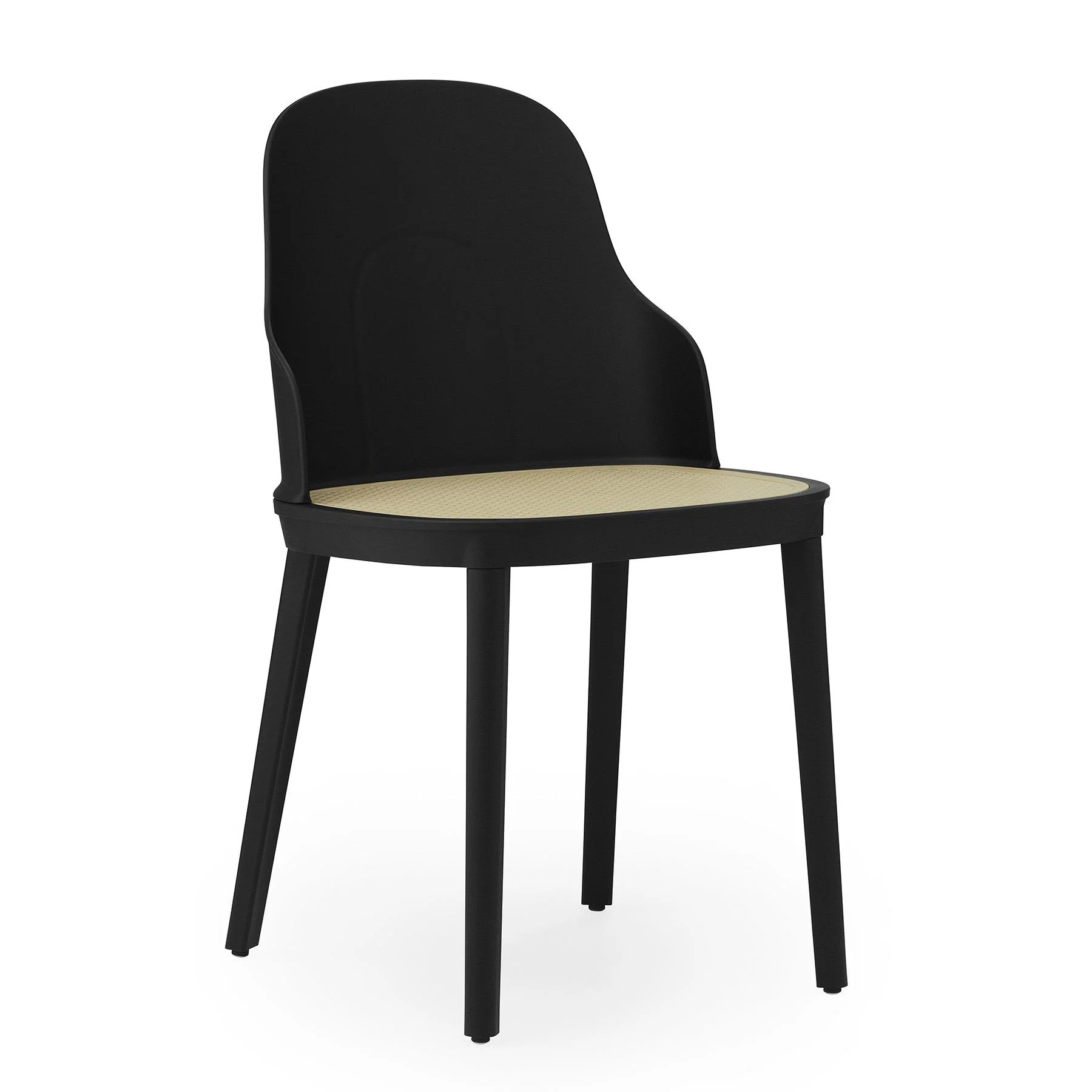 Normann Copenhagen Allez Chair with Moulded Wicker Seat - Image 7