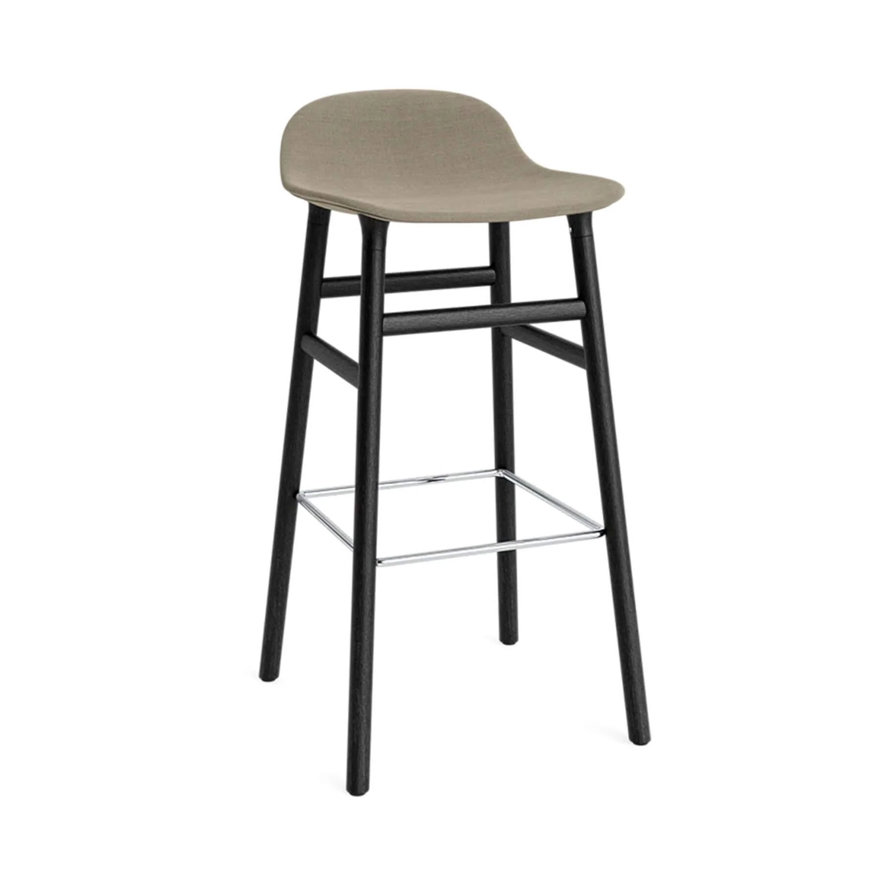Normann Copenhagen Form Barstool, Upholstered with Wood Legs - Image 51
