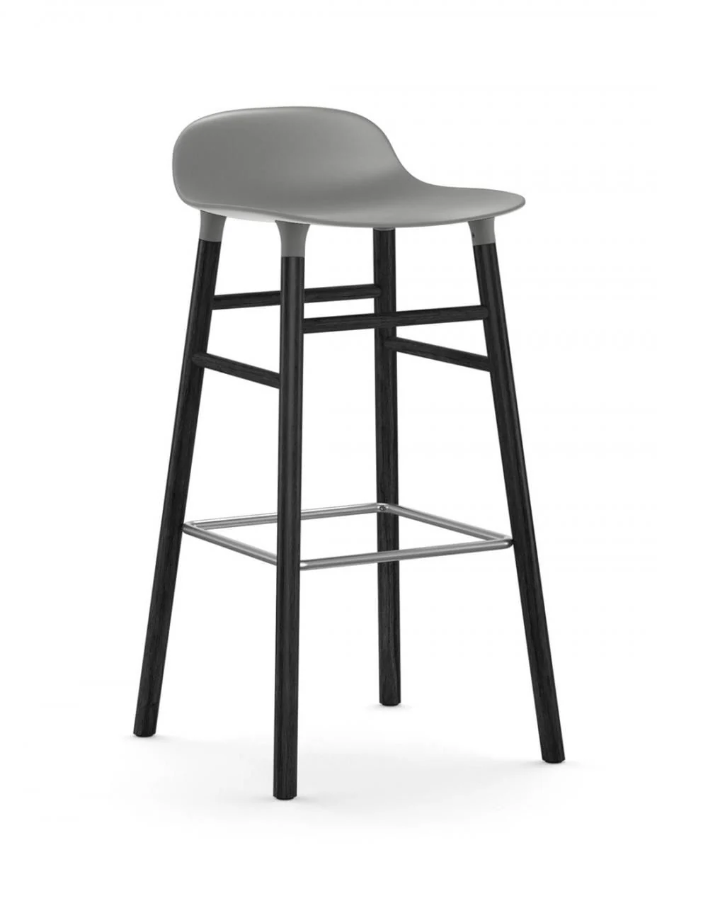 Normann Copenhagen Form Barstool - Wooden Legs - Image 14