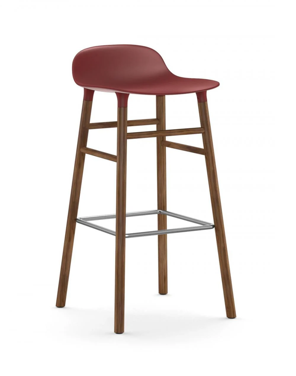 Normann Copenhagen Form Barstool - Wooden Legs - Image 19