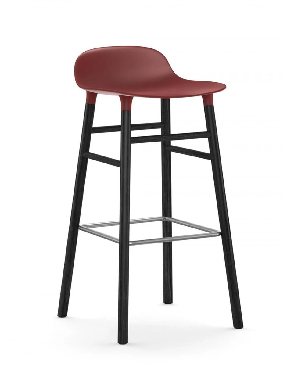 Normann Copenhagen Form Barstool - Wooden Legs - Image 23
