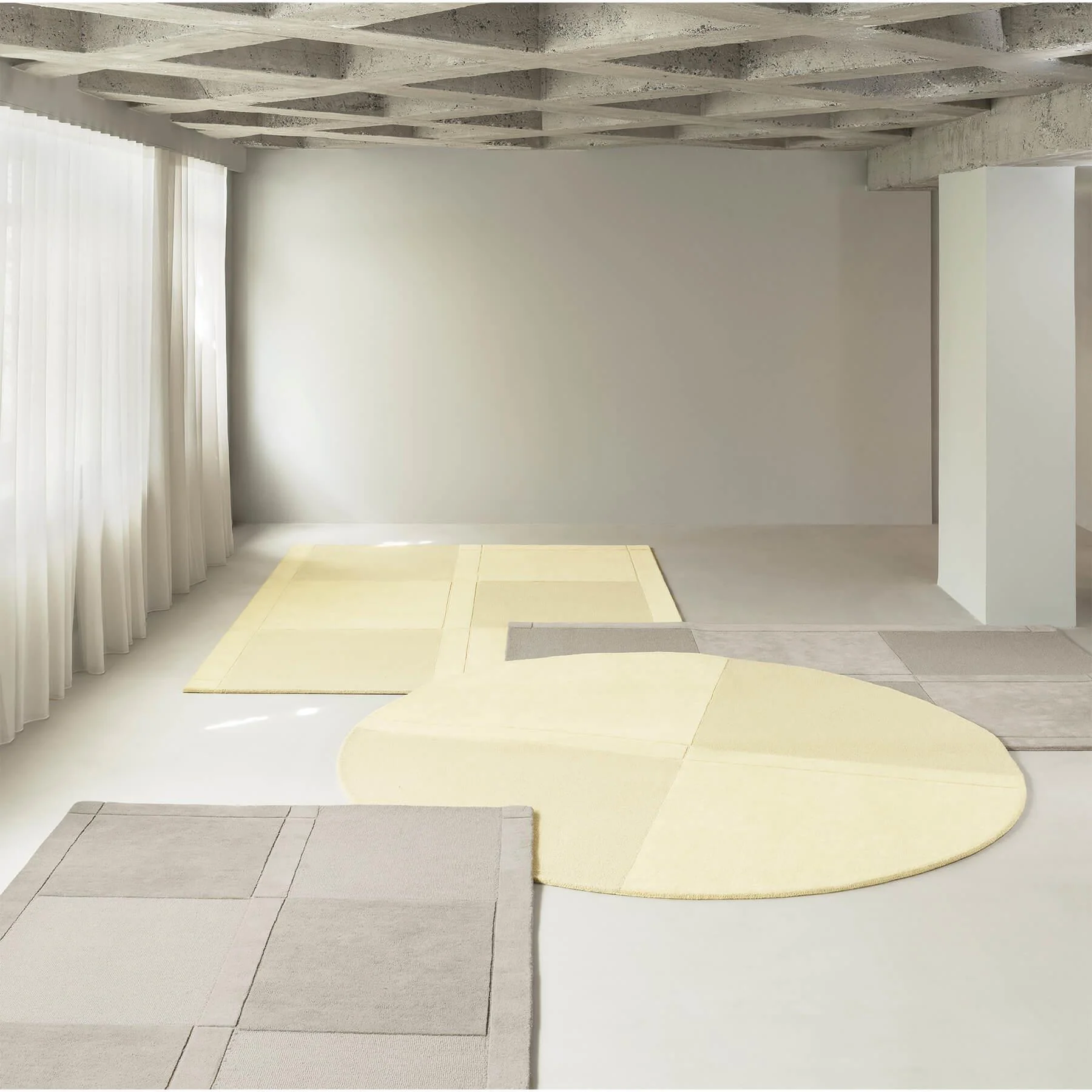 Normann Copenhagen Level Rug Round - Image 2