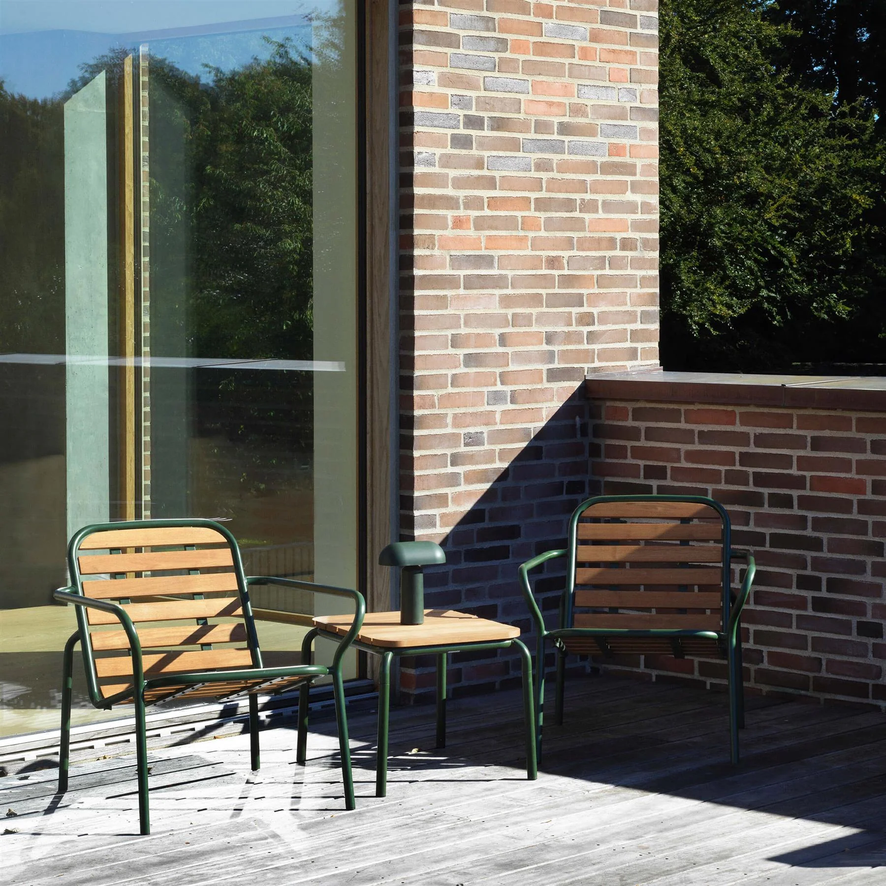 Normann Copenhagen Vig Wood Garden Lounge Set - Curated by Holloways of Ludlow - Image 4