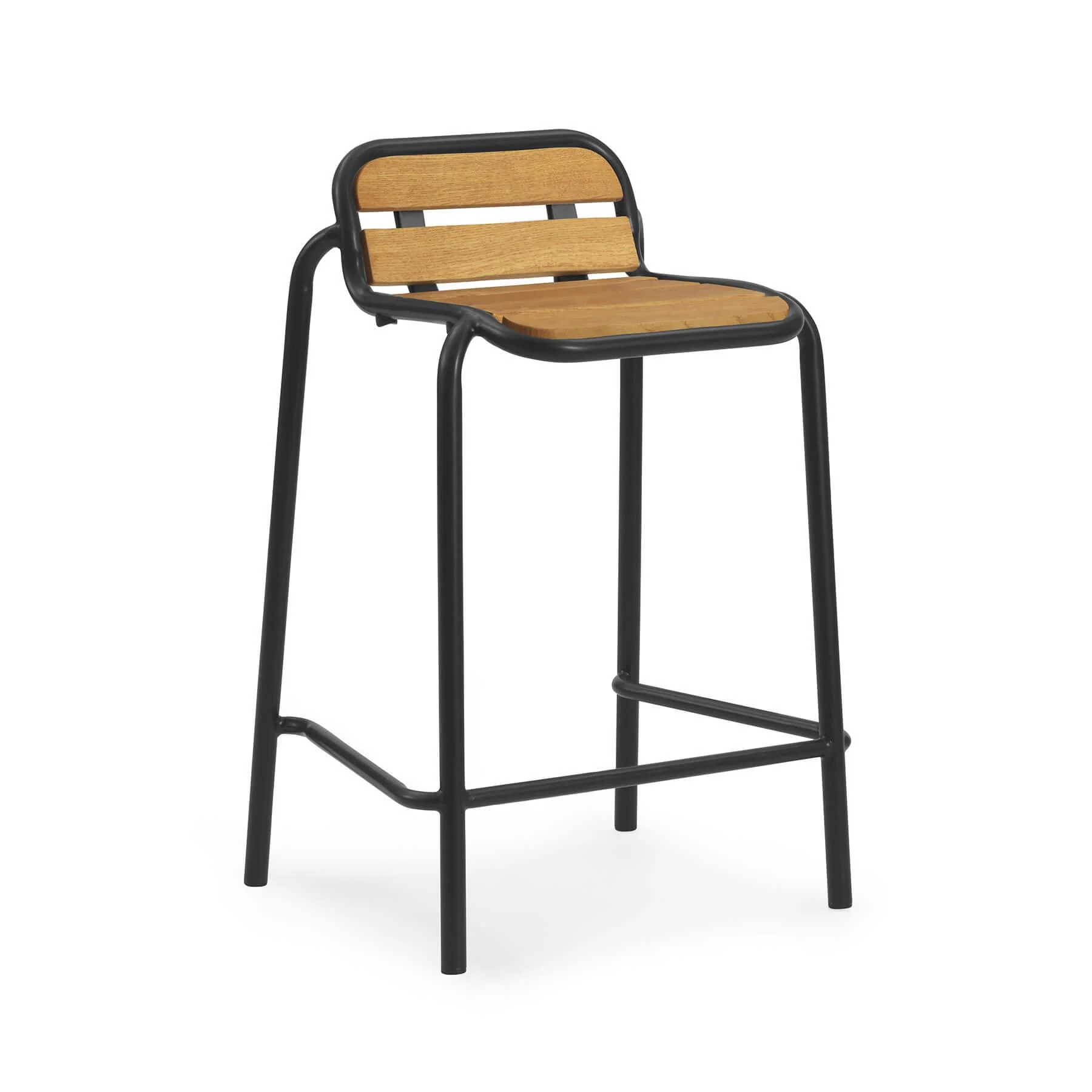 Normann Copenhagen Vig Robina Wood Barstool - Image 4
