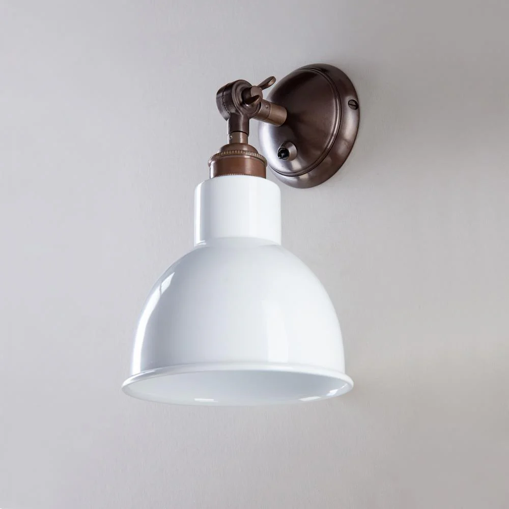 Outlet Old School Electric Churchill Wall Light, Short Arm - Image 13