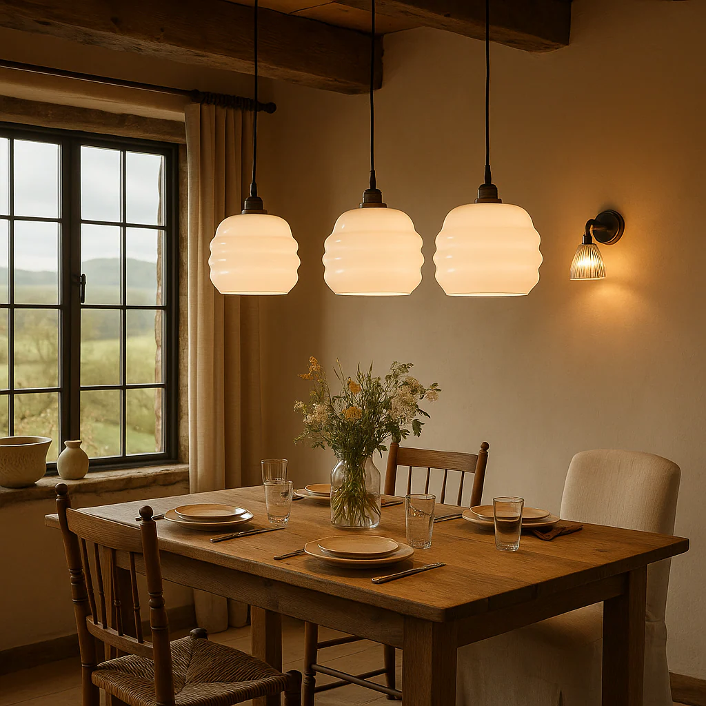 Old School Electric Deco Pendant Light - Image 4