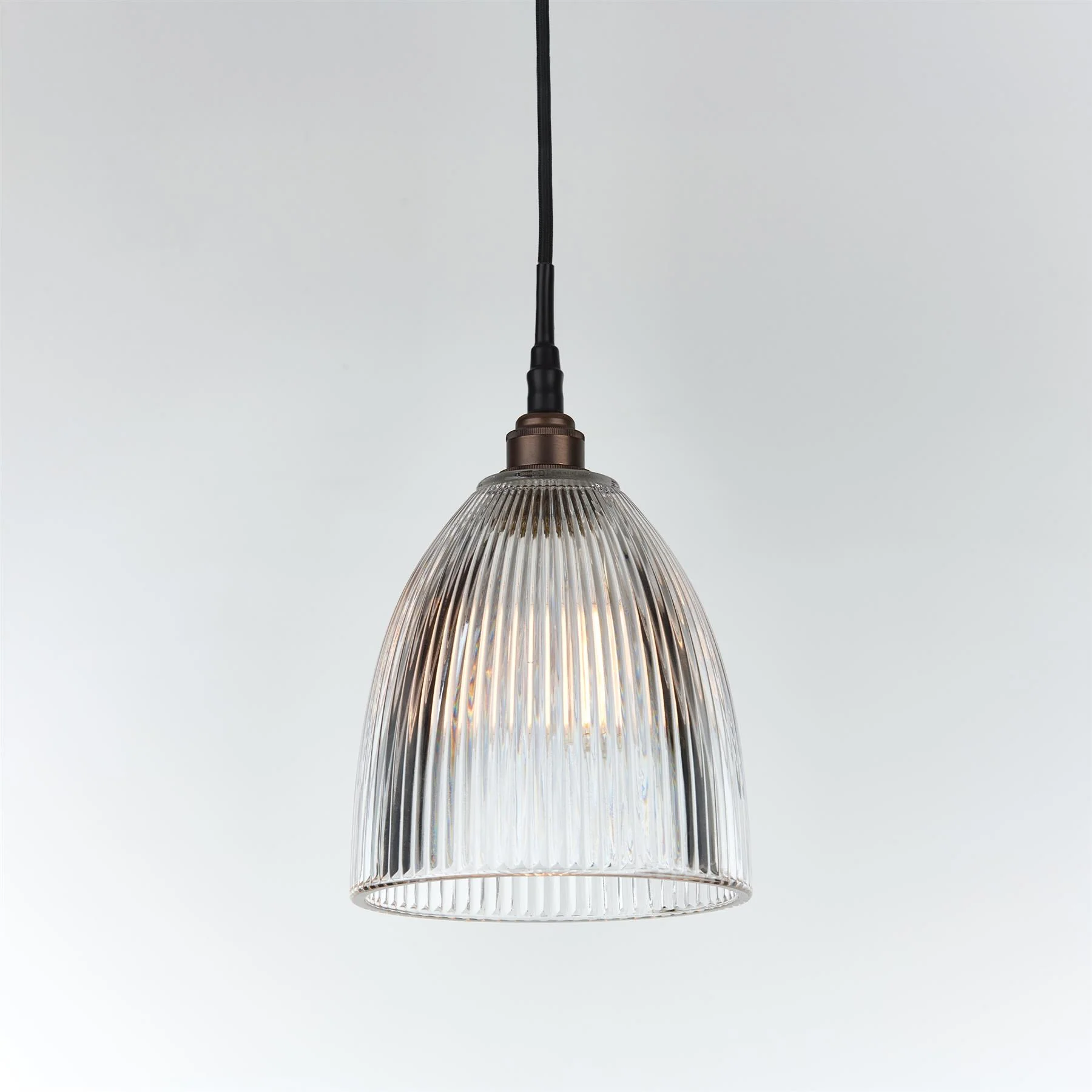 Old School Electric Elongated Prismatic Pendant Light : Bathroom Version - Image 4