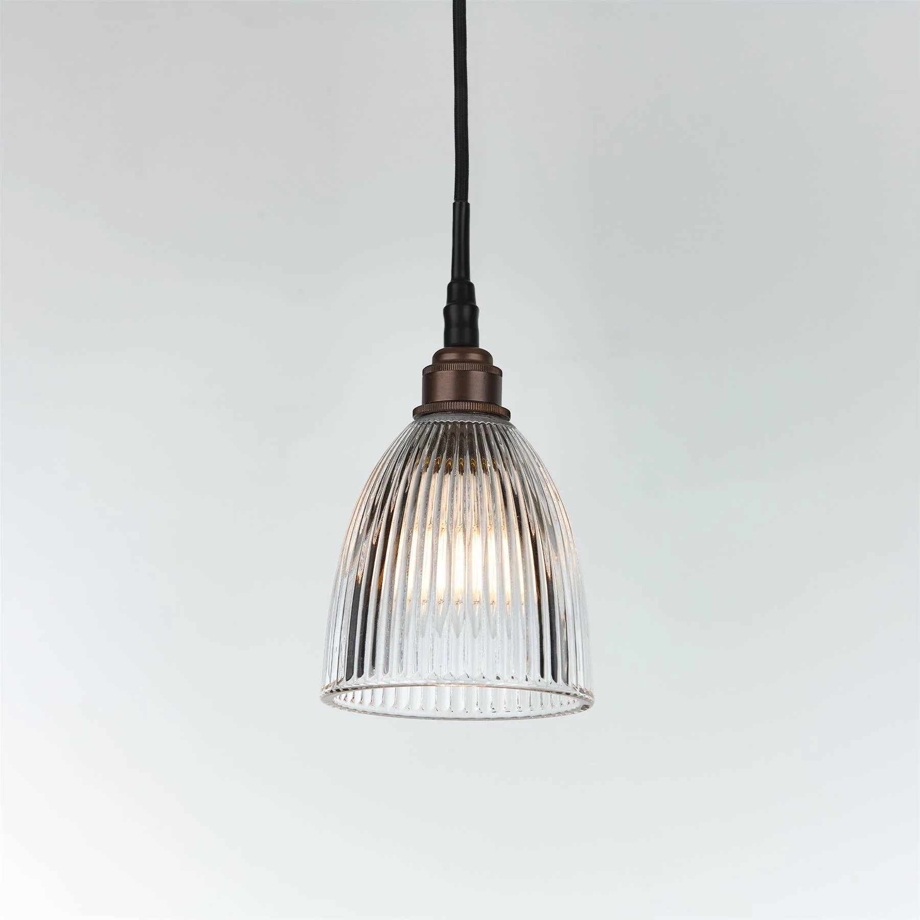 Old School Electric Elongated Prismatic Pendant Light : Bathroom Version - Image 9