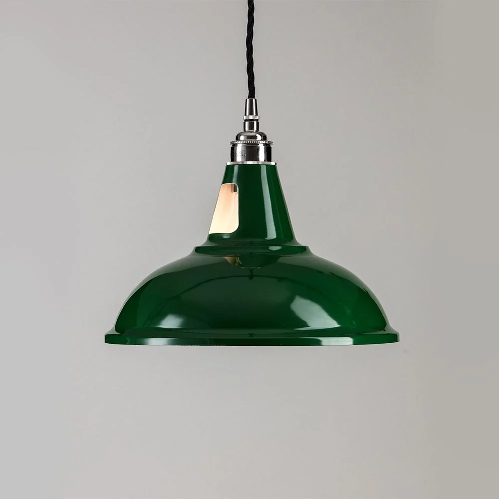 Old School Electric Factory Pendant Light - Image 4
