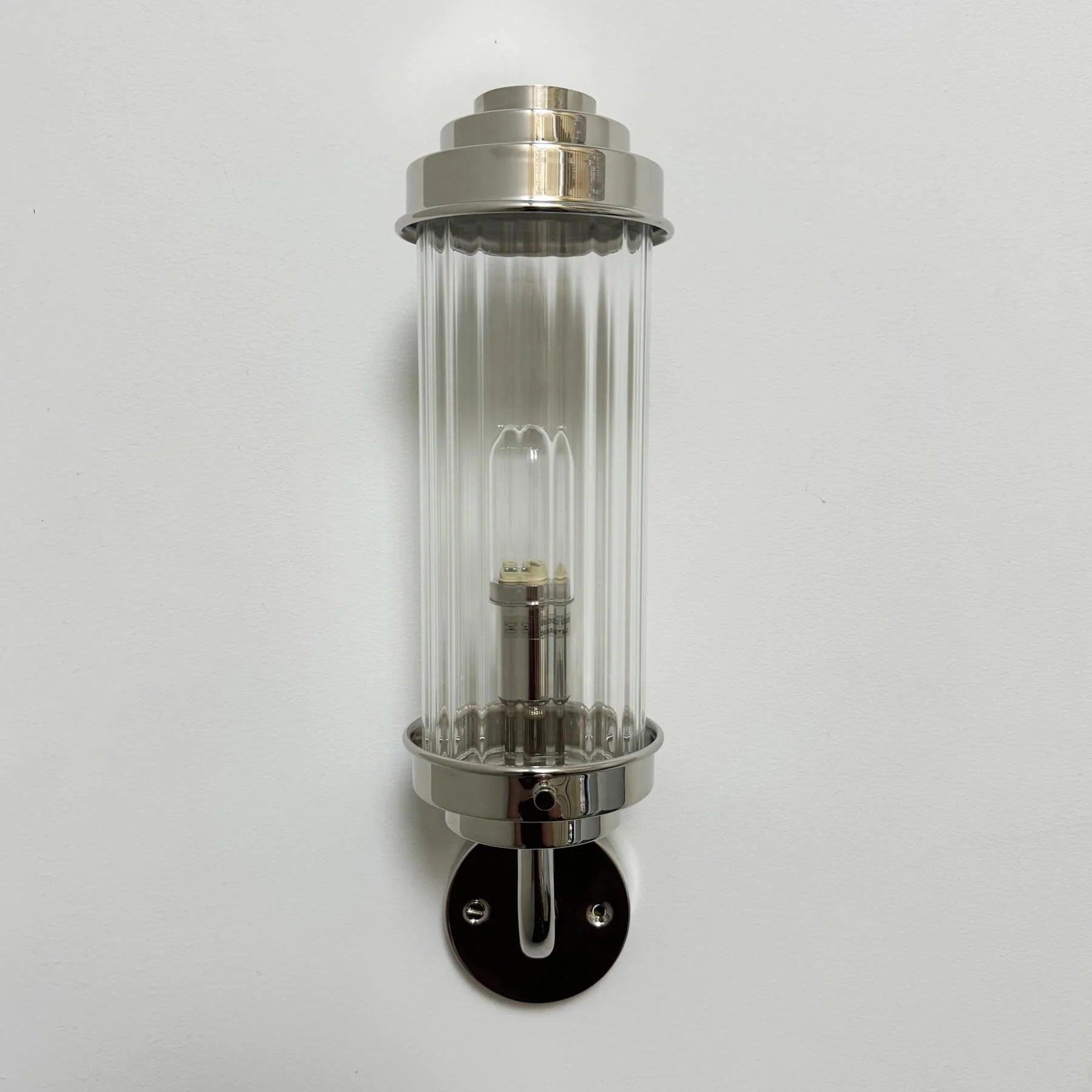 Old School Electric Pimlico Bracket Wall Light : Bathroom Version - Image 3
