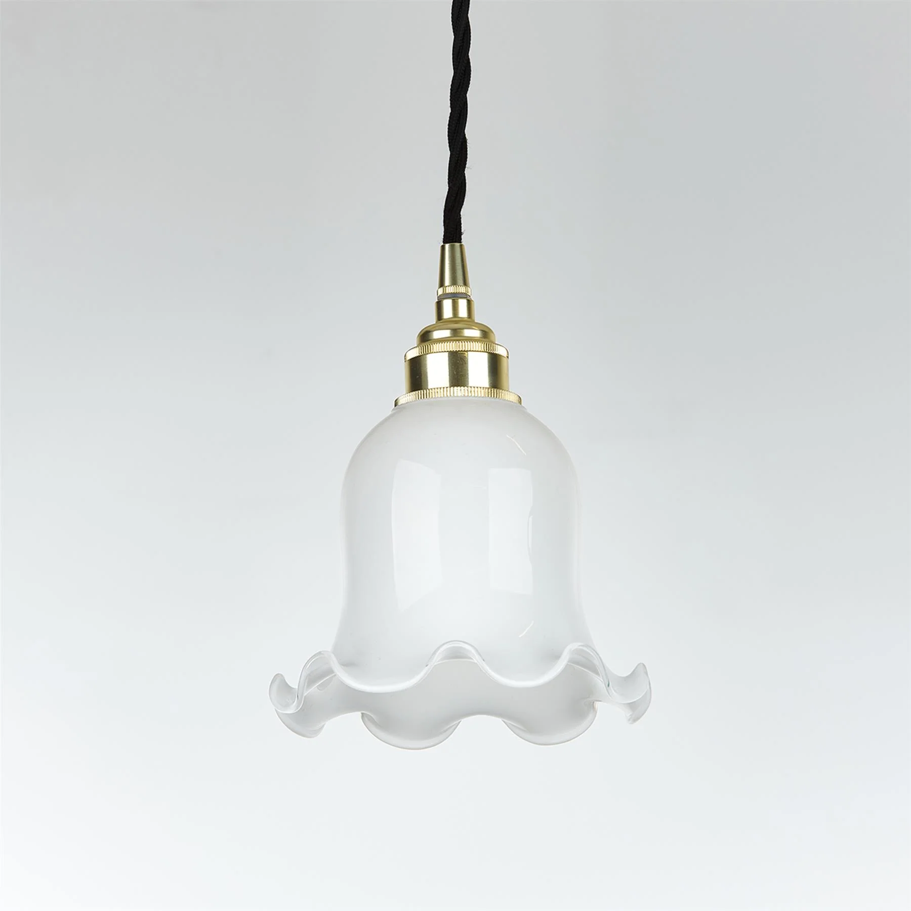 Old School Electric Tulip Pendant Light - Image 4
