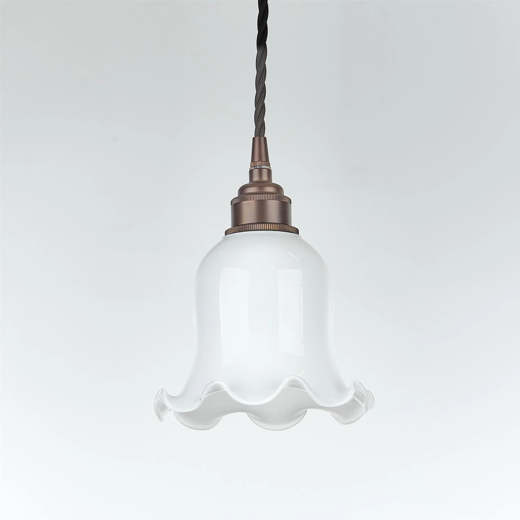 Old School Electric Tulip Pendant Light - Image 8
