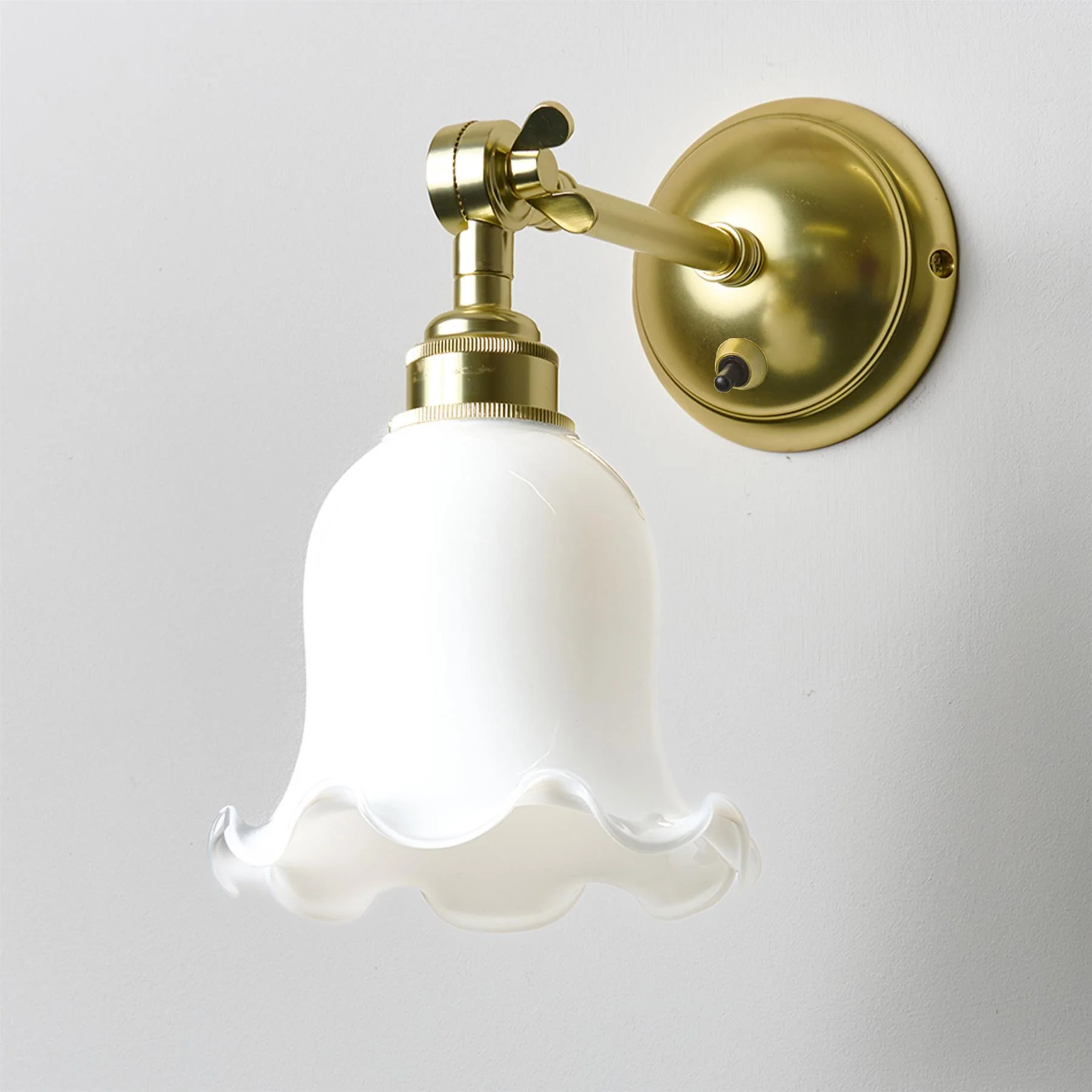 Old School Electric Tulip Wall Light : Adjustable Arm - Image 13