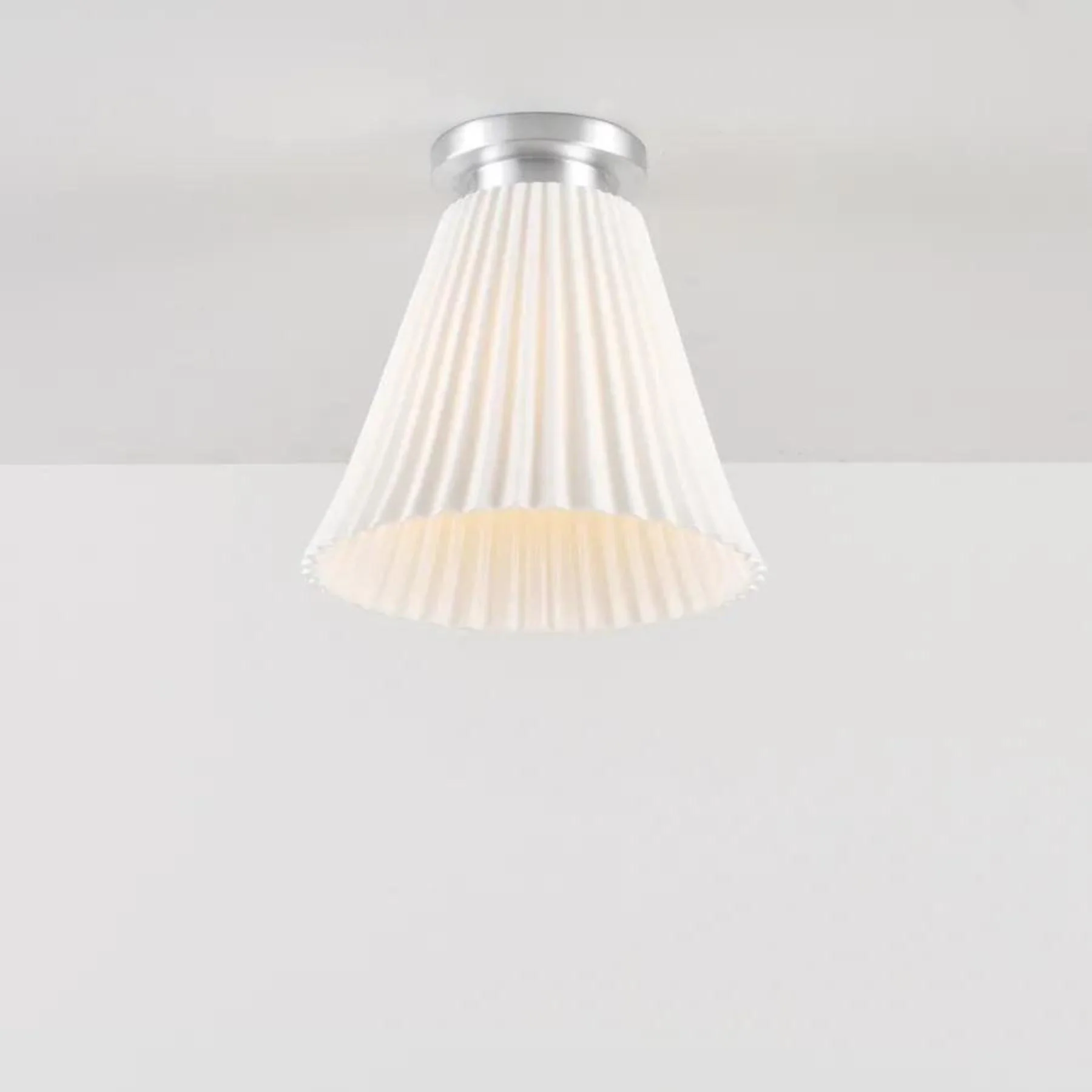 Original BTC Hector Pleat Ceiling Light - Image 6