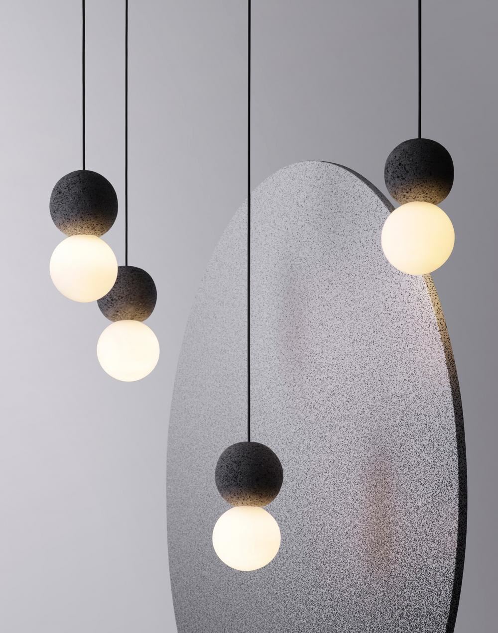 Origo pendant - Volcanic rock - Image 4