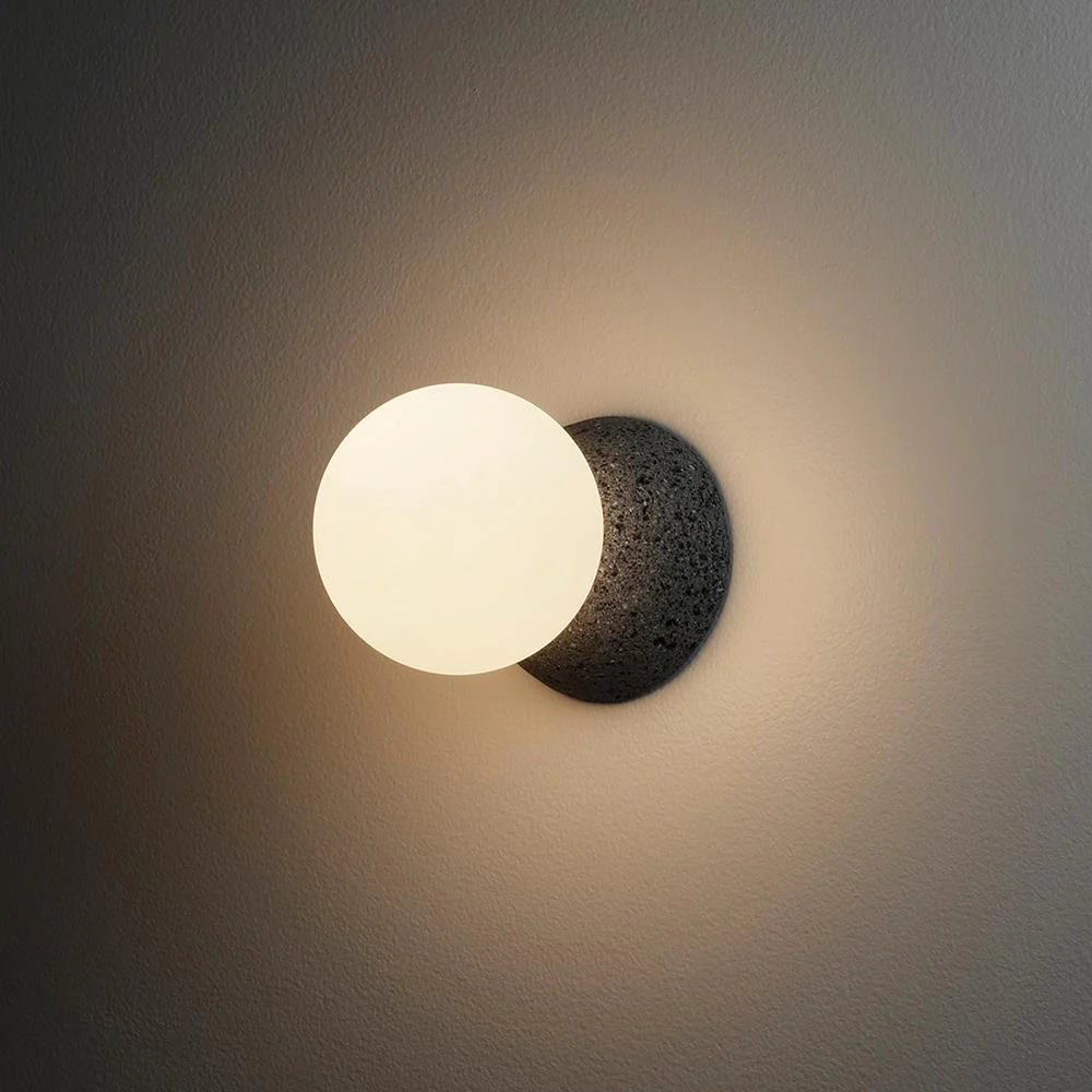Origo wall lamp - Volcanic rock - Image 3