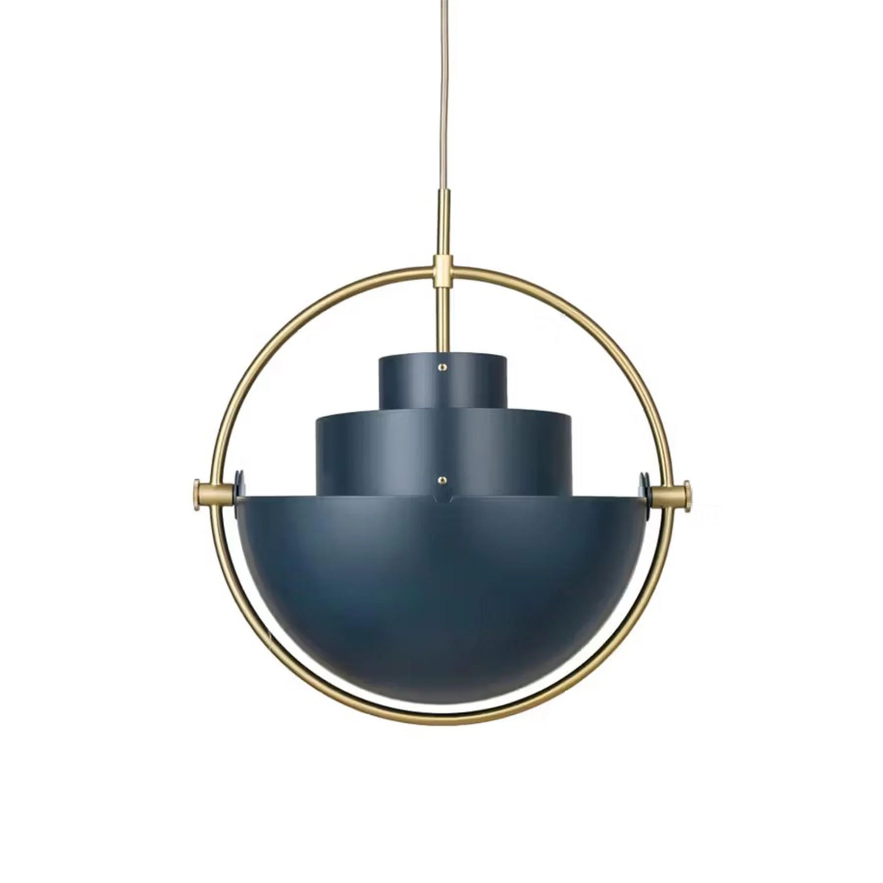 Outlet GUBI Multi-Lite Pendant Light - Large - Midnight Blue - Image 2