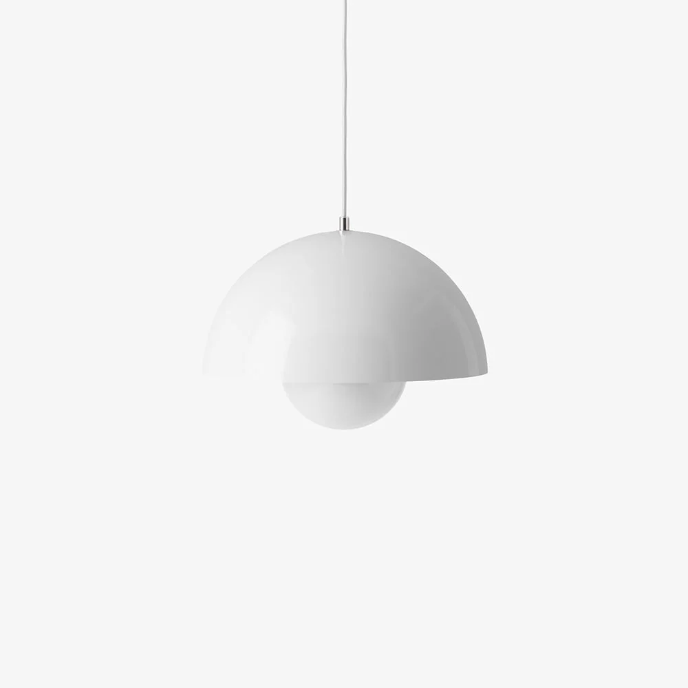 Outlet VP7 Flowerpot pendant - White