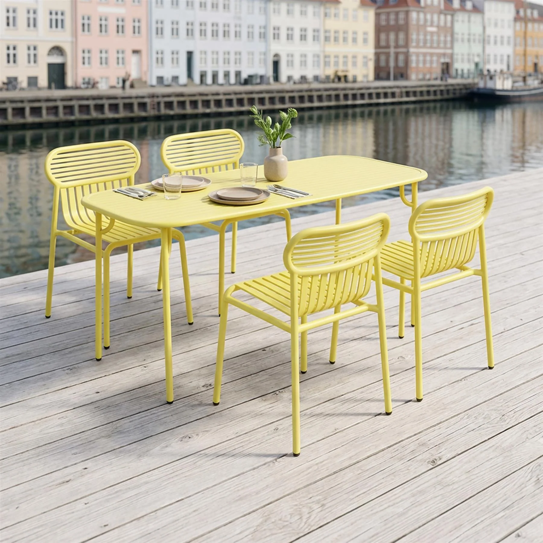 Petite Friture Week-End Garden Dining Set - Medium - Curated by Holloways of Ludlow - Image 14