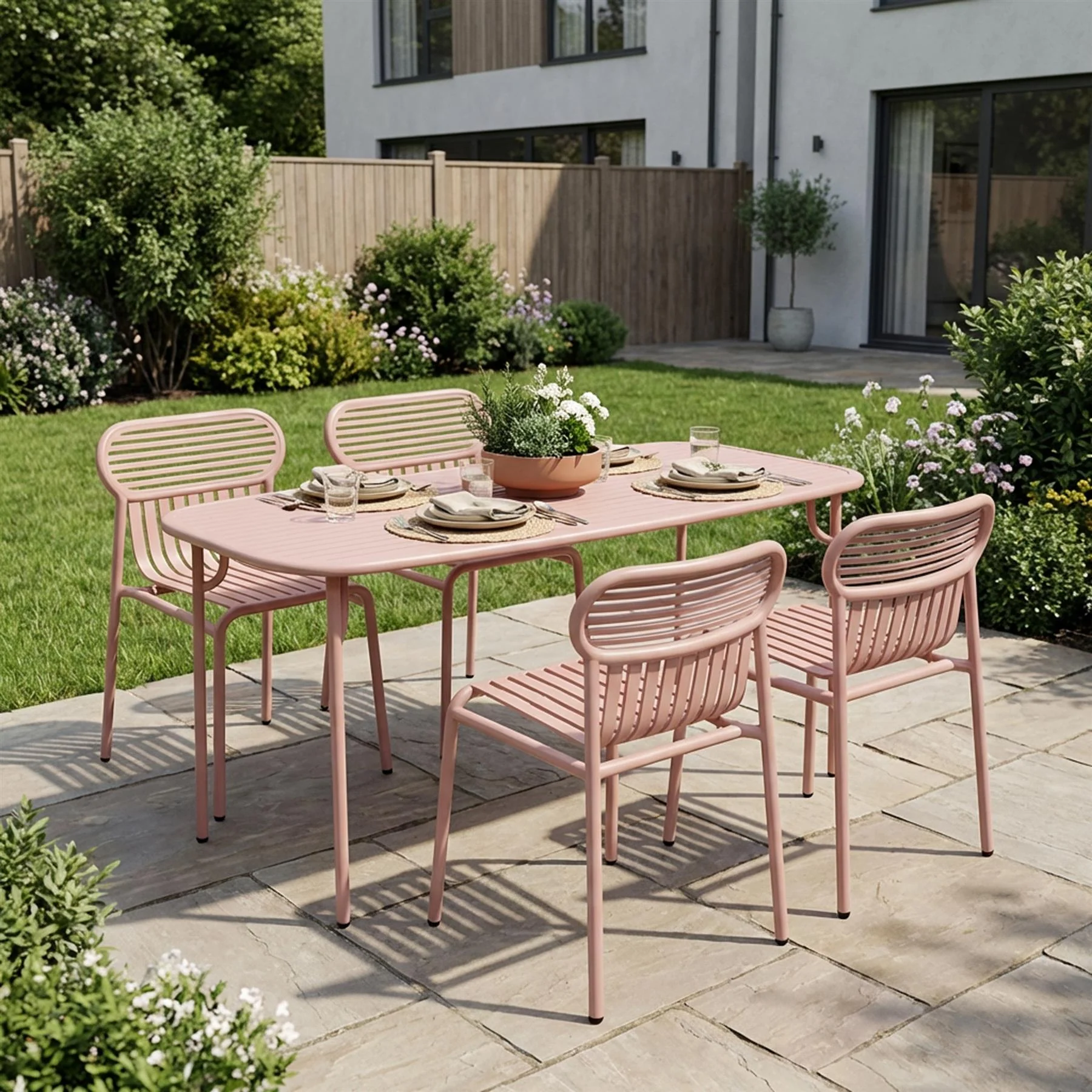 Petite Friture Week-End Garden Dining Set - Medium - Curated by Holloways of Ludlow - Image 15