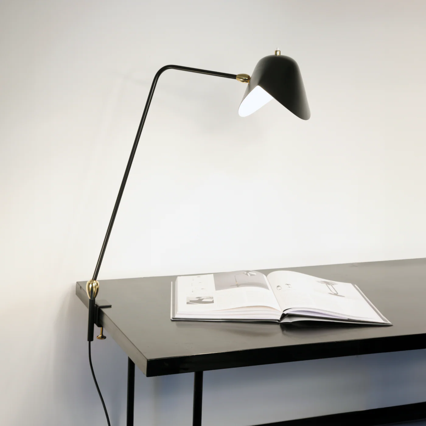 Serge Mouille Lamp Agrafee Desk Lamp