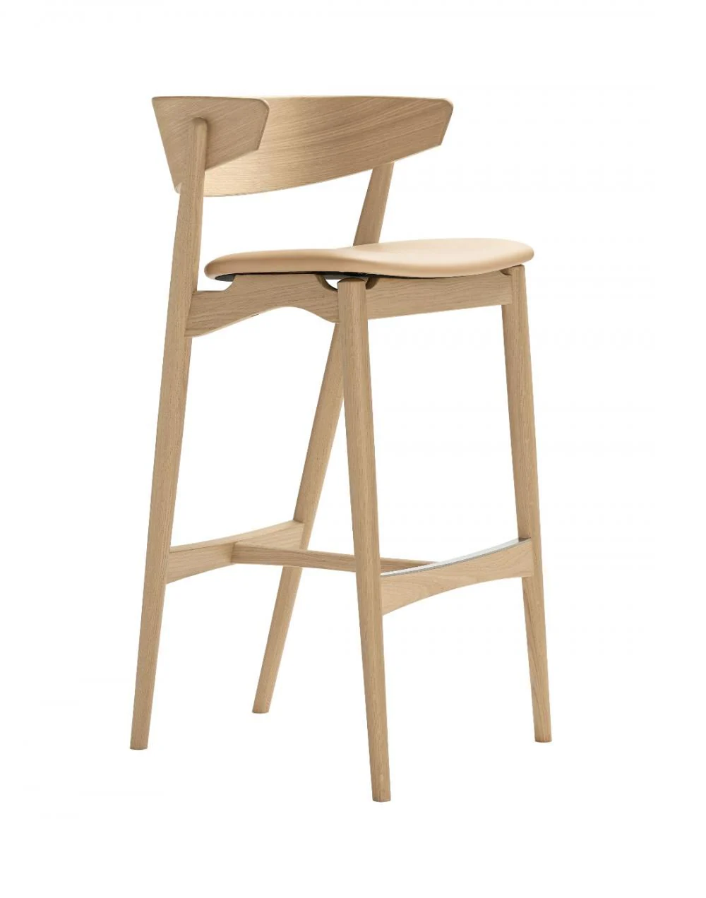 Sibast No 7 Stool with Back Rest - Image 15