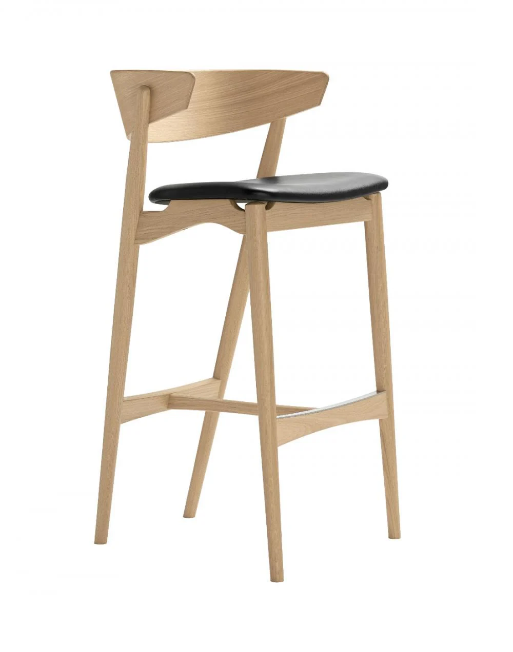 Sibast No 7 Stool with Back Rest - Image 27