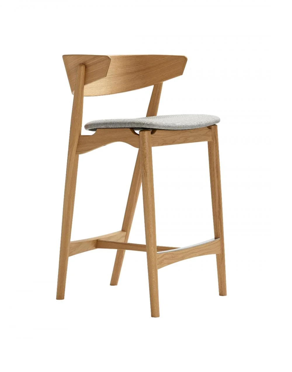 Sibast No 7 Stool with Back Rest - Image 7