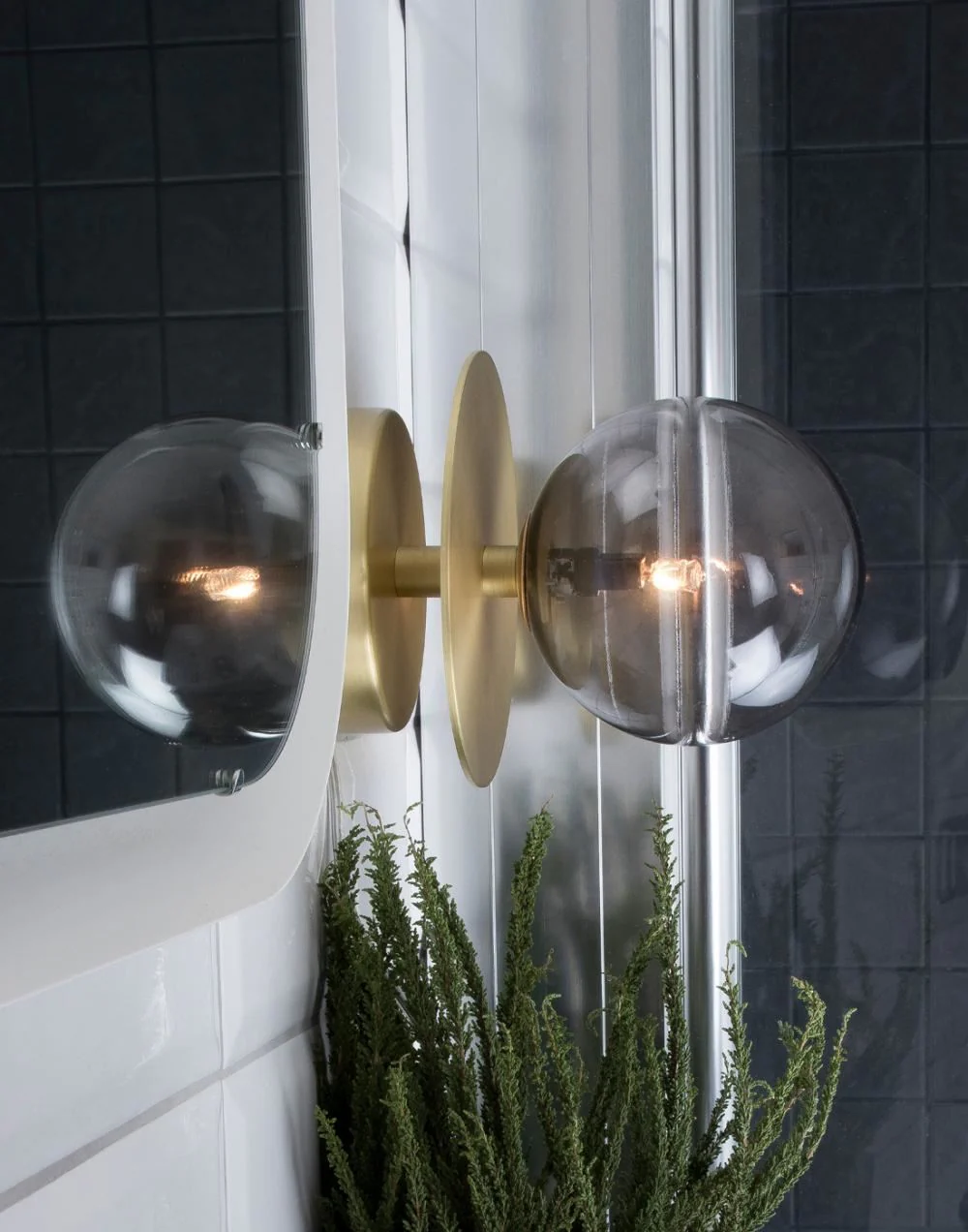 Smoke Art Deco Wall or Ceiling light - Image 3