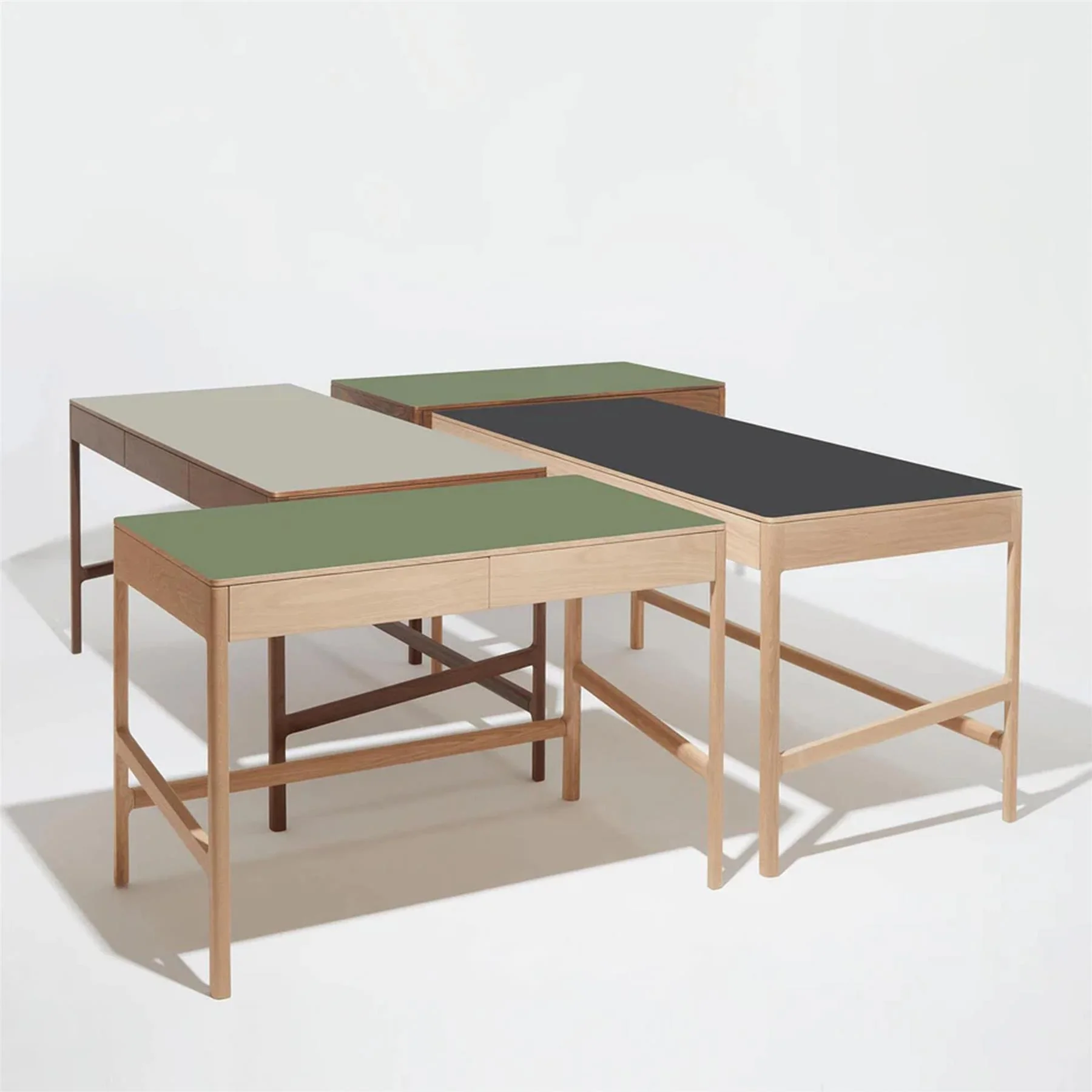 The Conran Shop Domus 2 Drawer Desk - Image 3