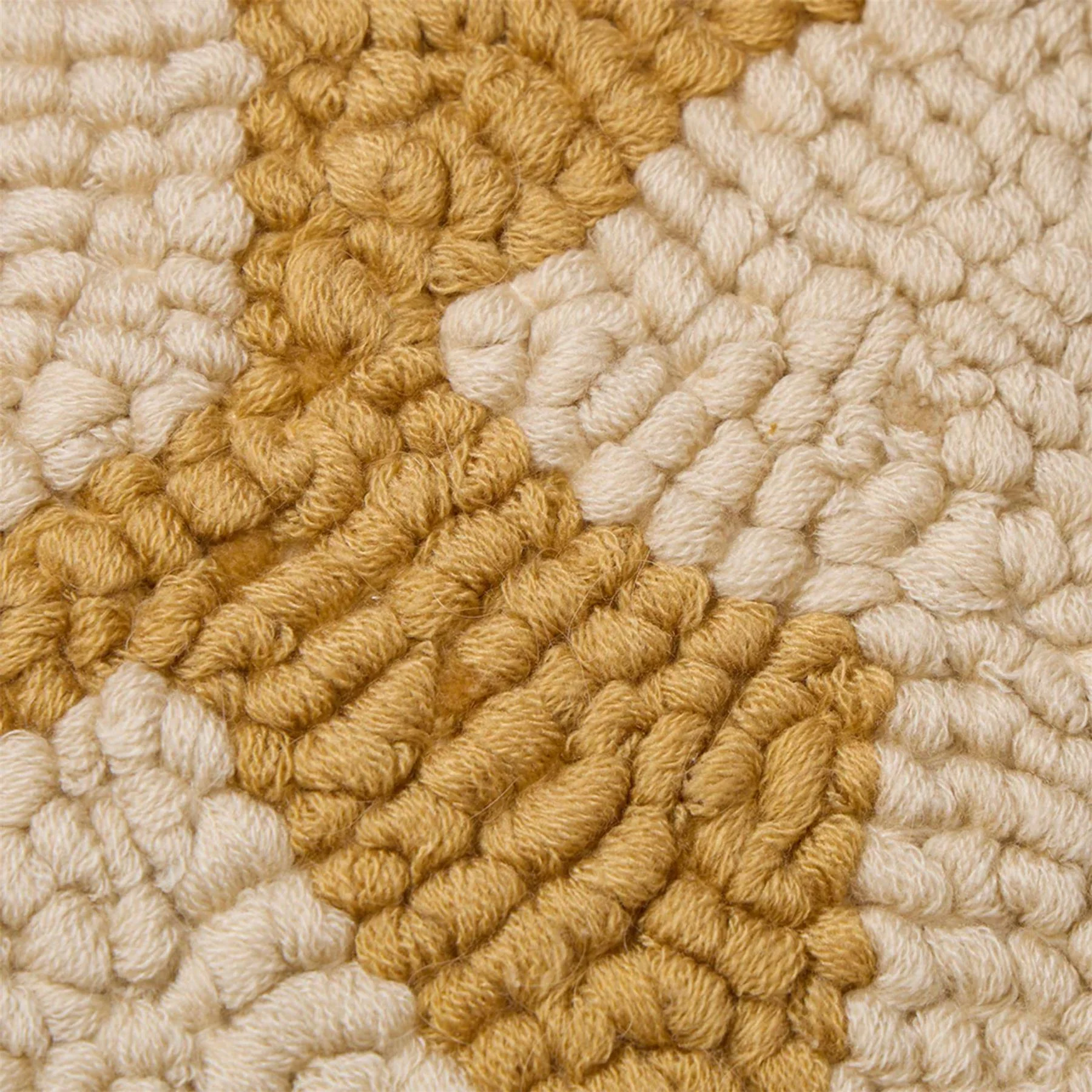 The Conran Shop Hoby Knotted Ochre Cushion Cover - Image 2