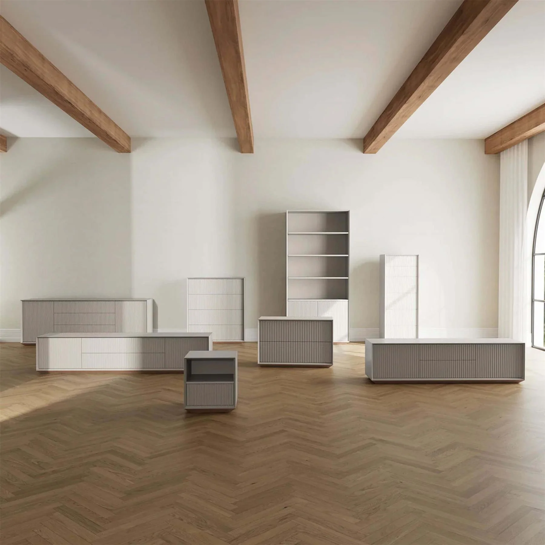 The Conran Shop Pillar Low Console - Image 3