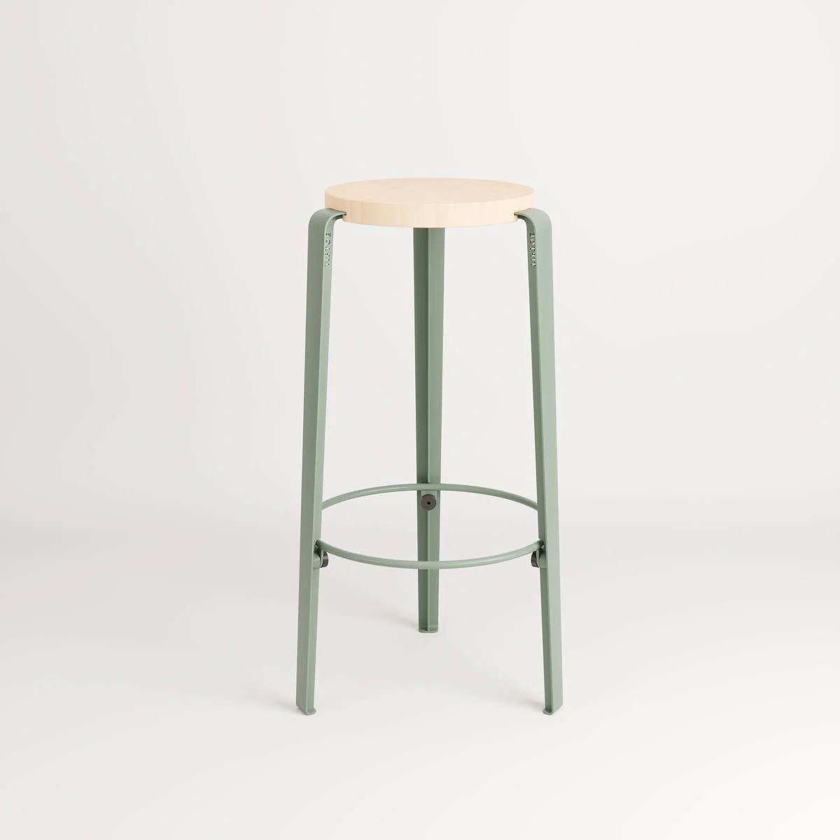 TIPTOE BIG LOU Stool - Wooden Seat - Image 6