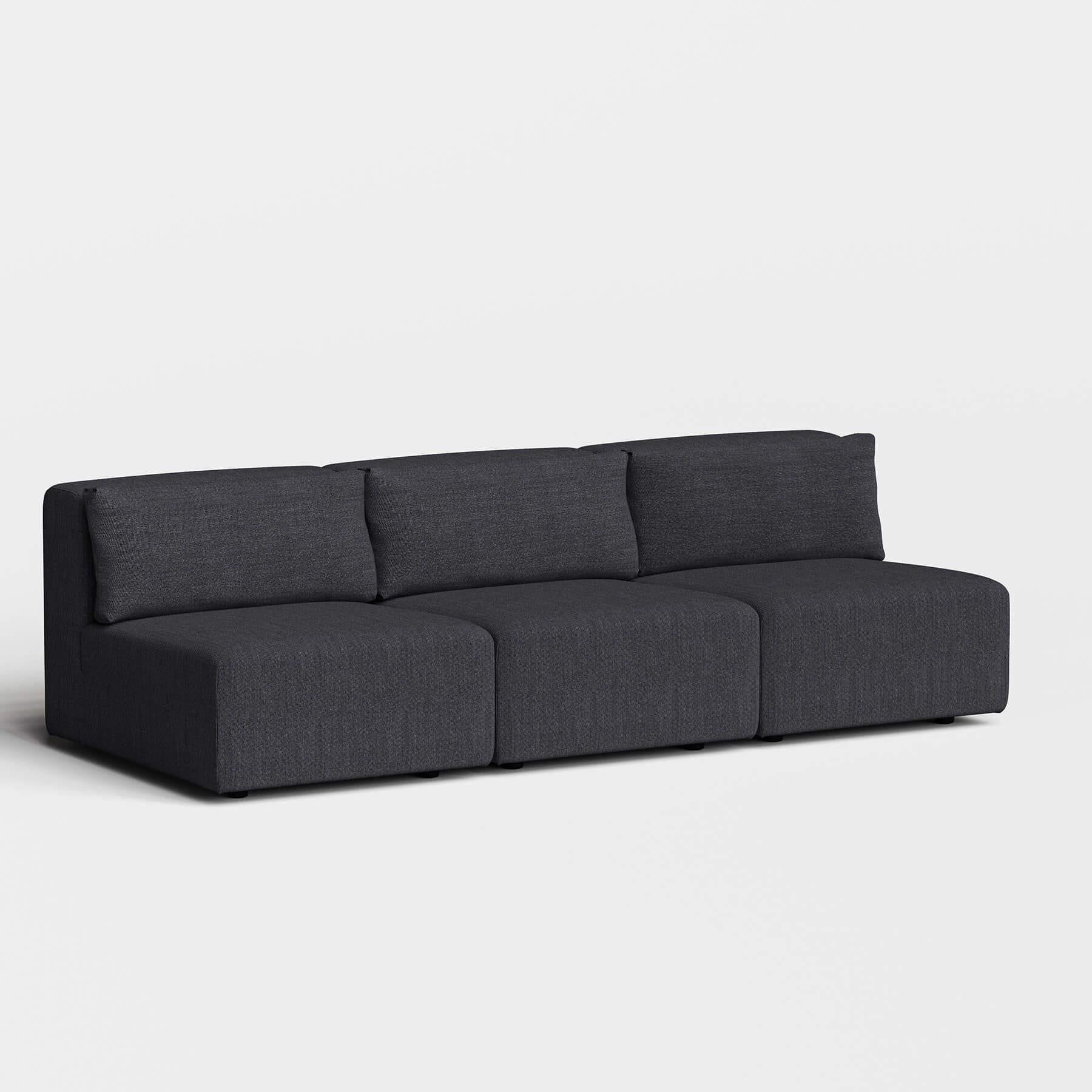 TIPTOE BRIDGE 3+ Seater Sofa - No Arm Rest - Image 2